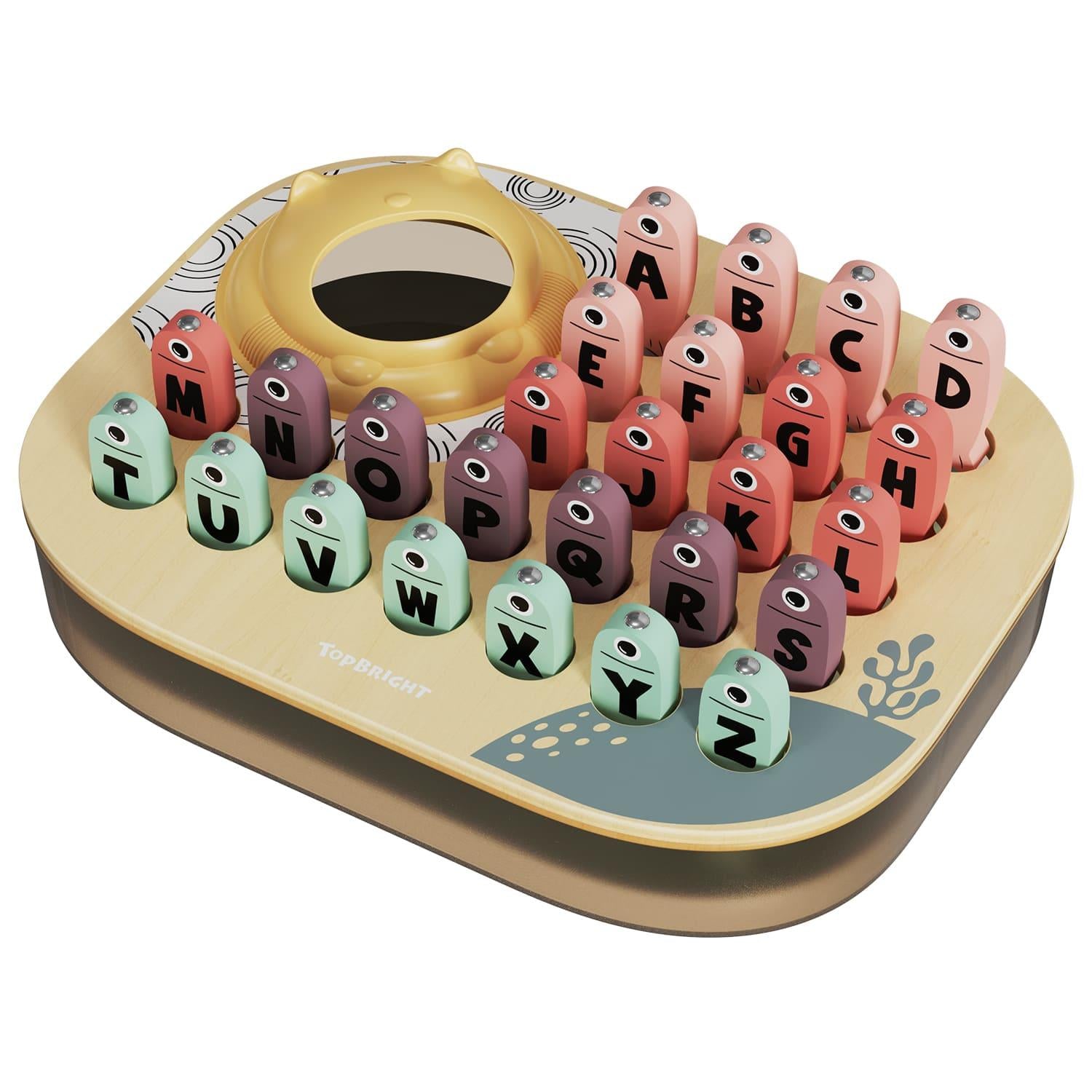 Topbright Wooden ABC Fishing Game