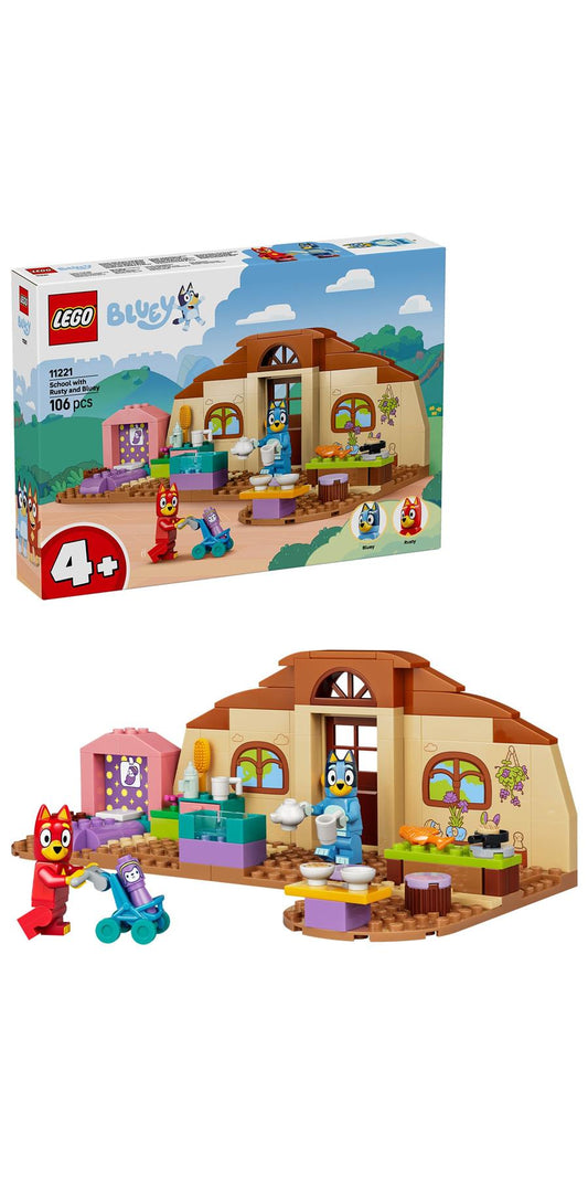 LEGO Bluey School with Rusty and Bluey 11221