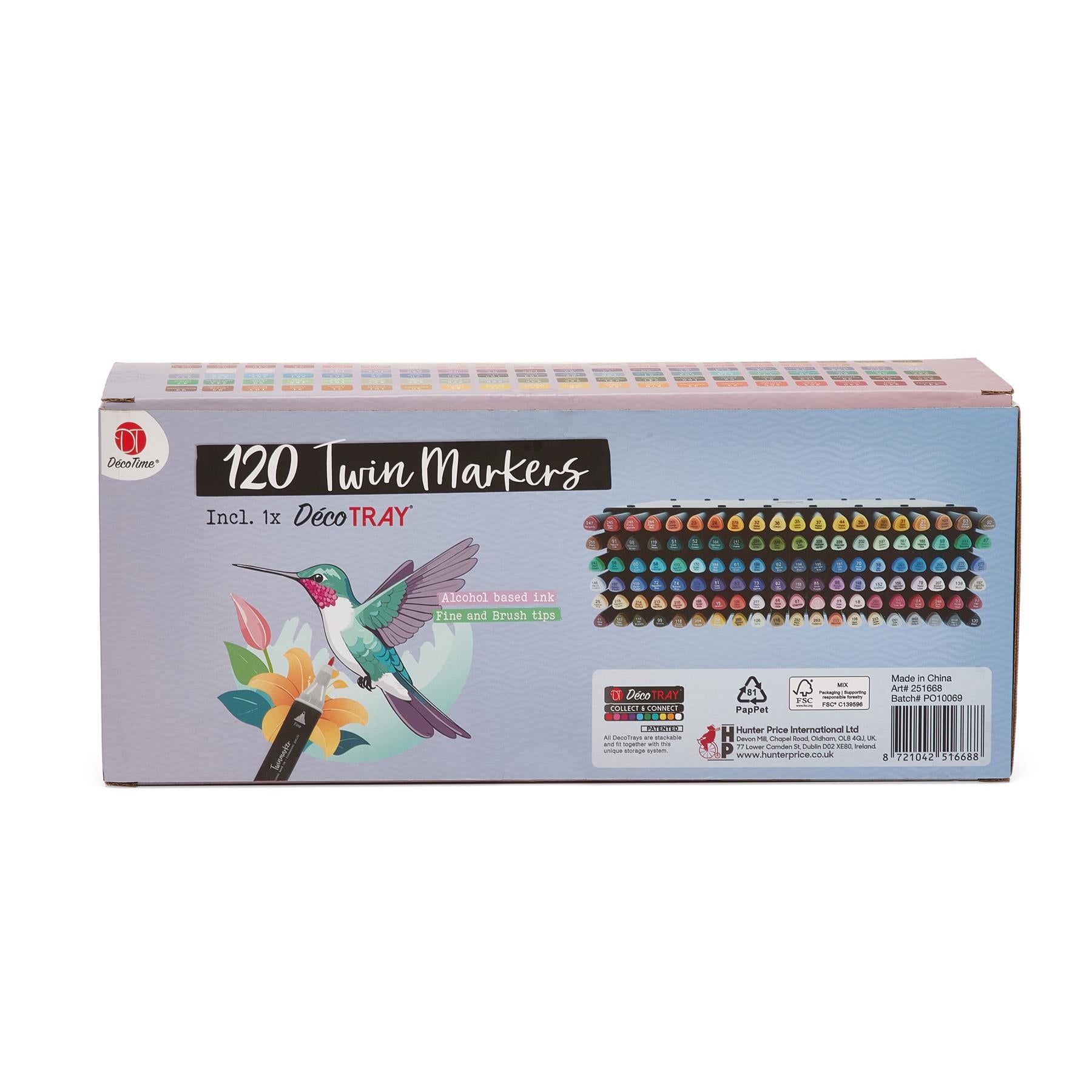 Deco Time 120 Alcohol Markers