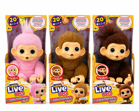 Little Live Pets Baby Monkey Minis Assortment