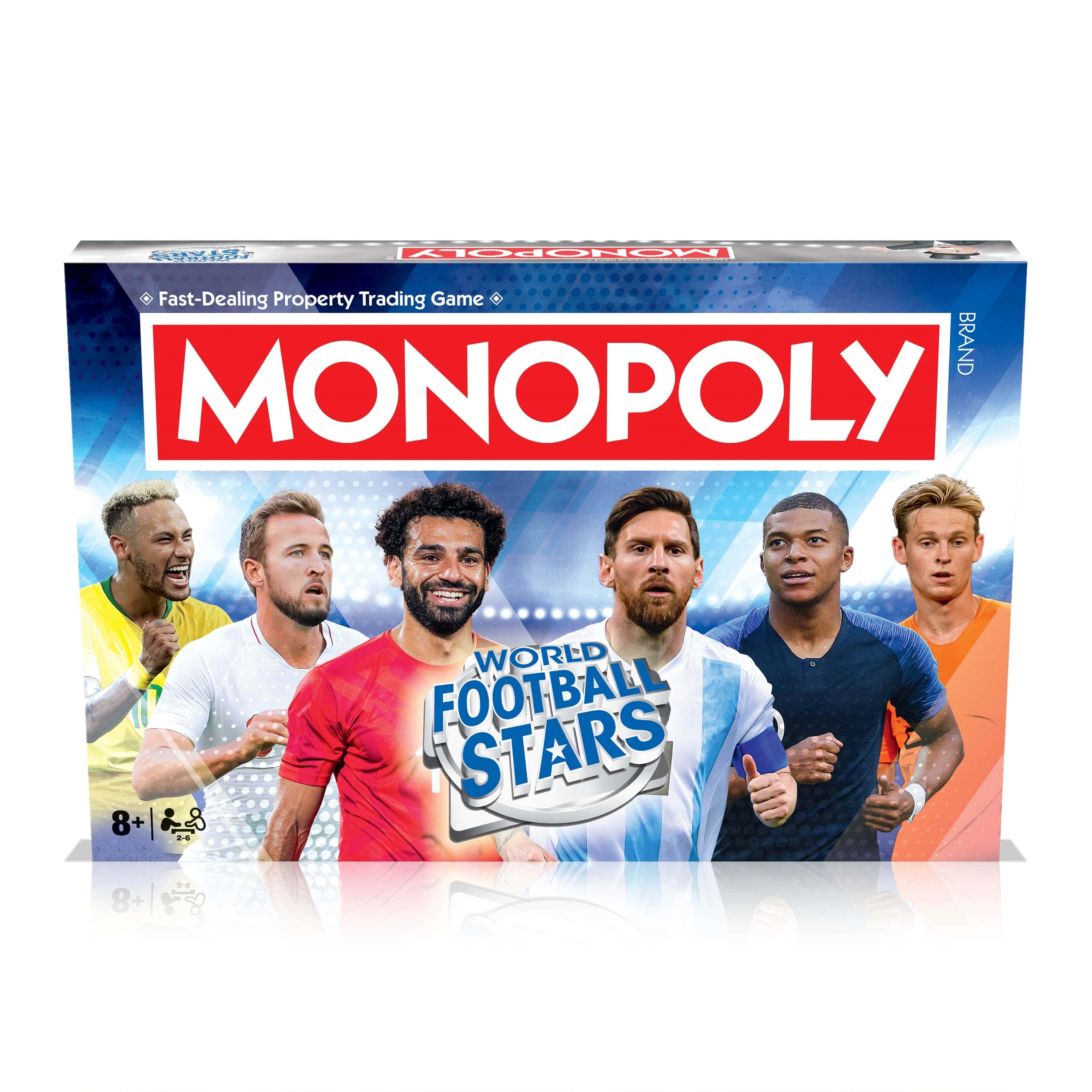 Winning Moves World Football Stars Monopoly Game