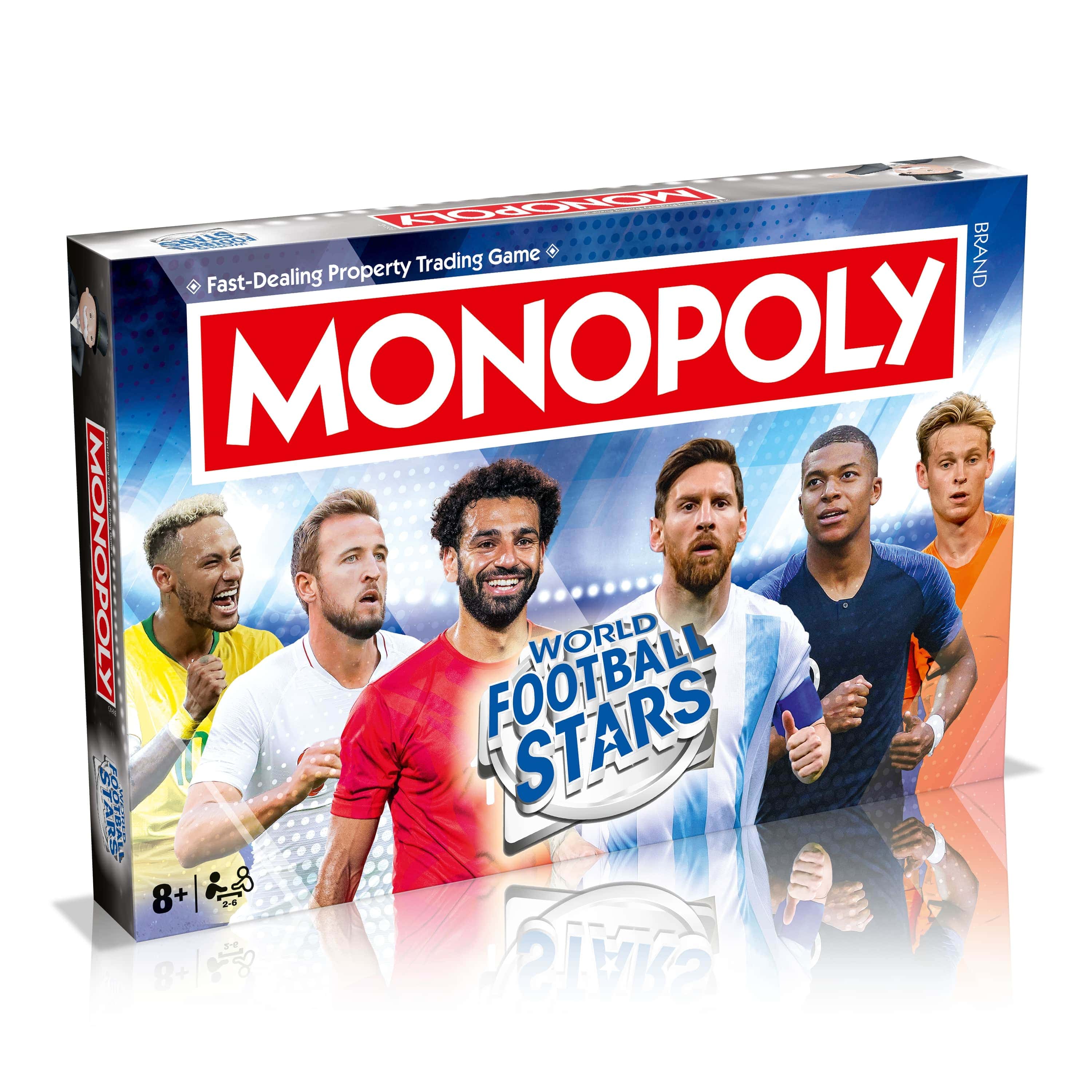 Winning Moves World Football Stars Monopoly Game