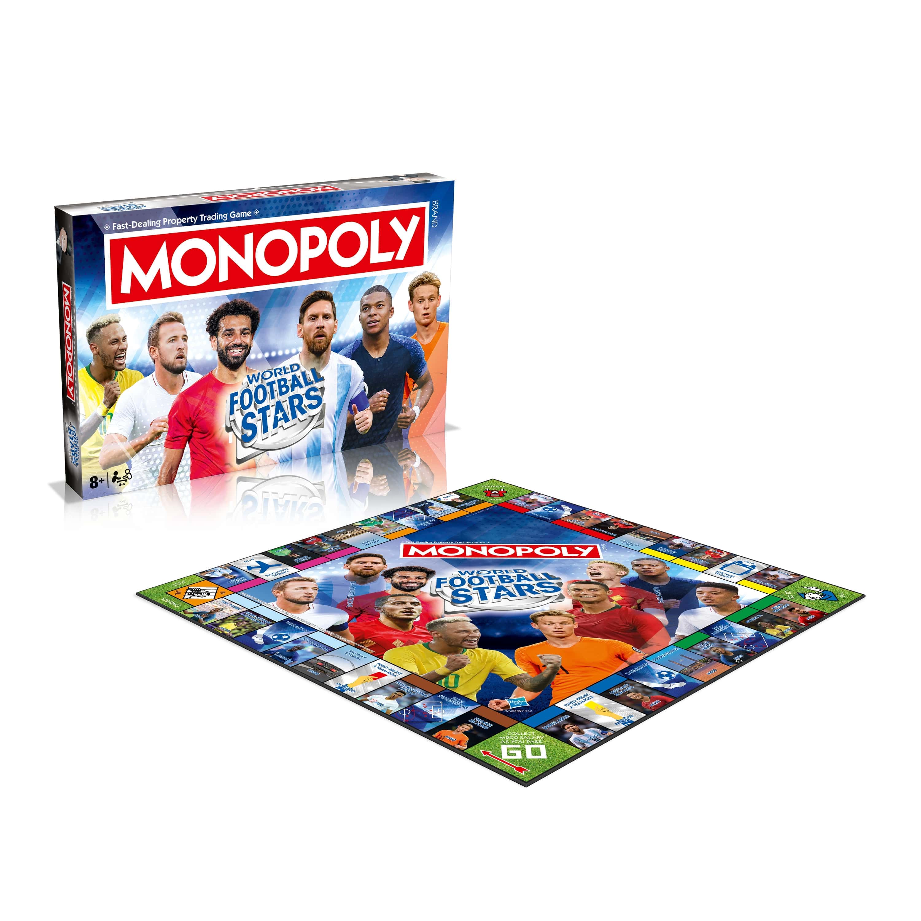 Winning Moves World Football Stars Monopoly Game