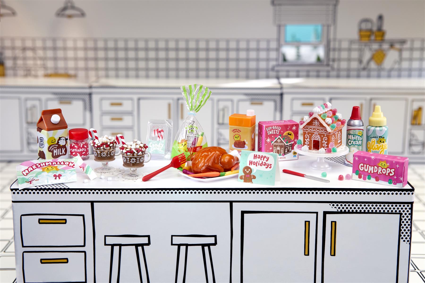 MGA's Miniverse  Make It Mini Food - Holiday Theme in PDQ