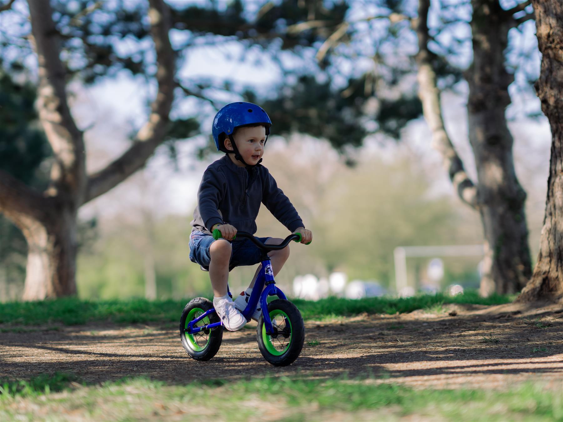 Huffy Pro Thunder 10 Inch Balance Bike - Ion Blue