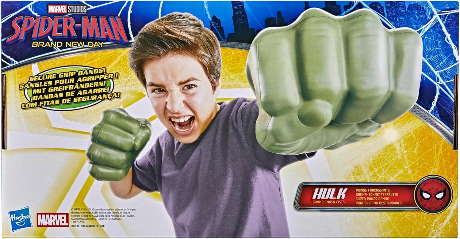 Marvel Spider-Man Brand New Day Hulk Gamma Smash Fists