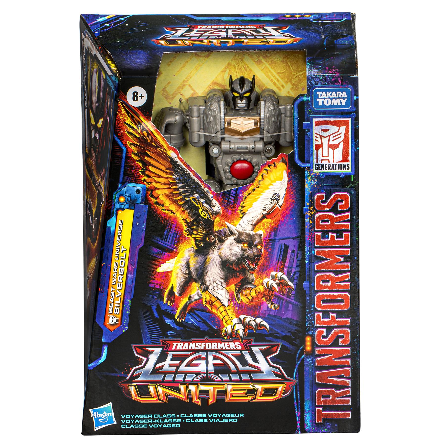 Transformers Legacy United Voyager Beast Wars Universe Silverbolt 7 Inch Action Figure