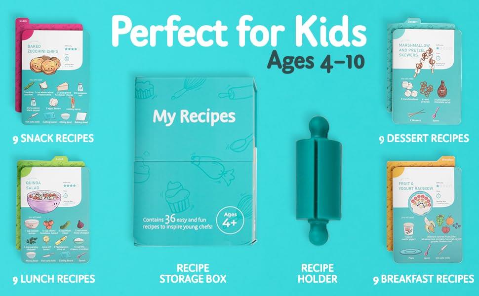 Tovla Jr. Montessori My First Recipe Box