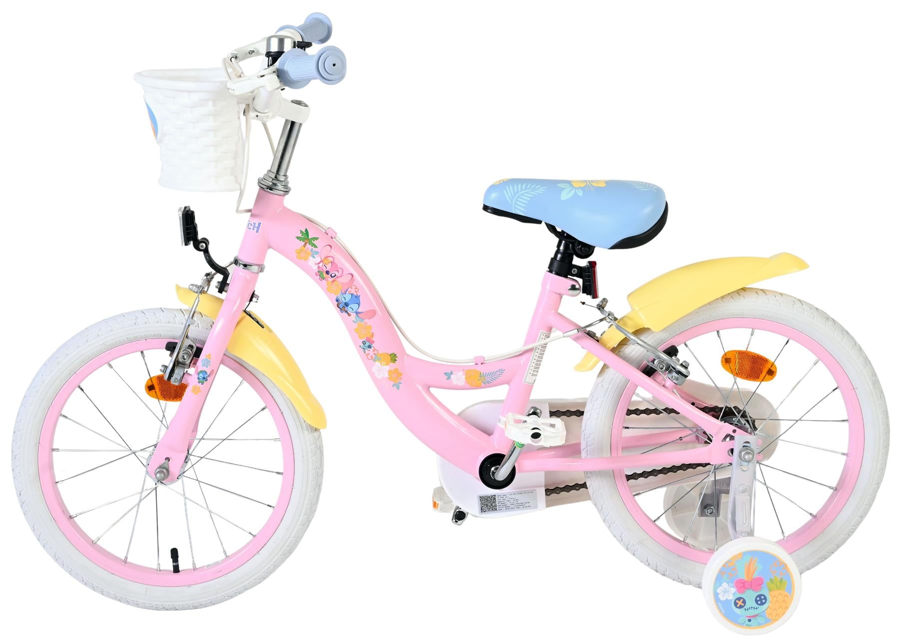 Disney Stitch Children's 14 Inch Bike - Pink