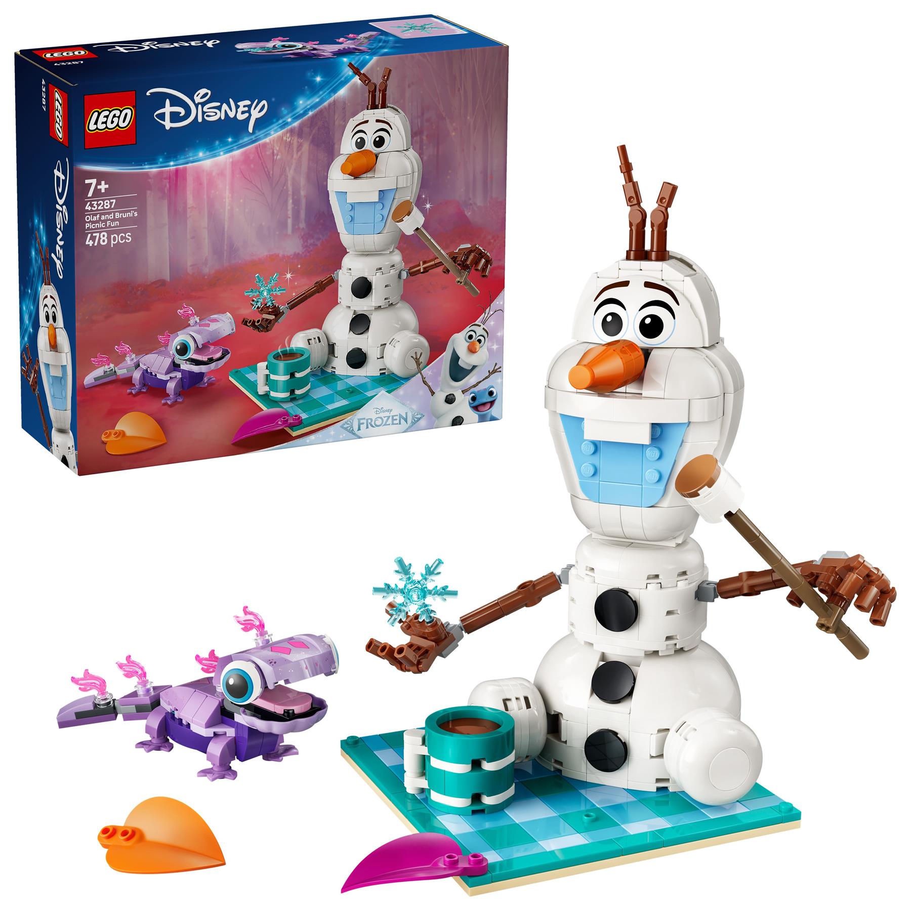 LEGO Disney Frozen Olaf & Bruni’s Picnic Fun 43287