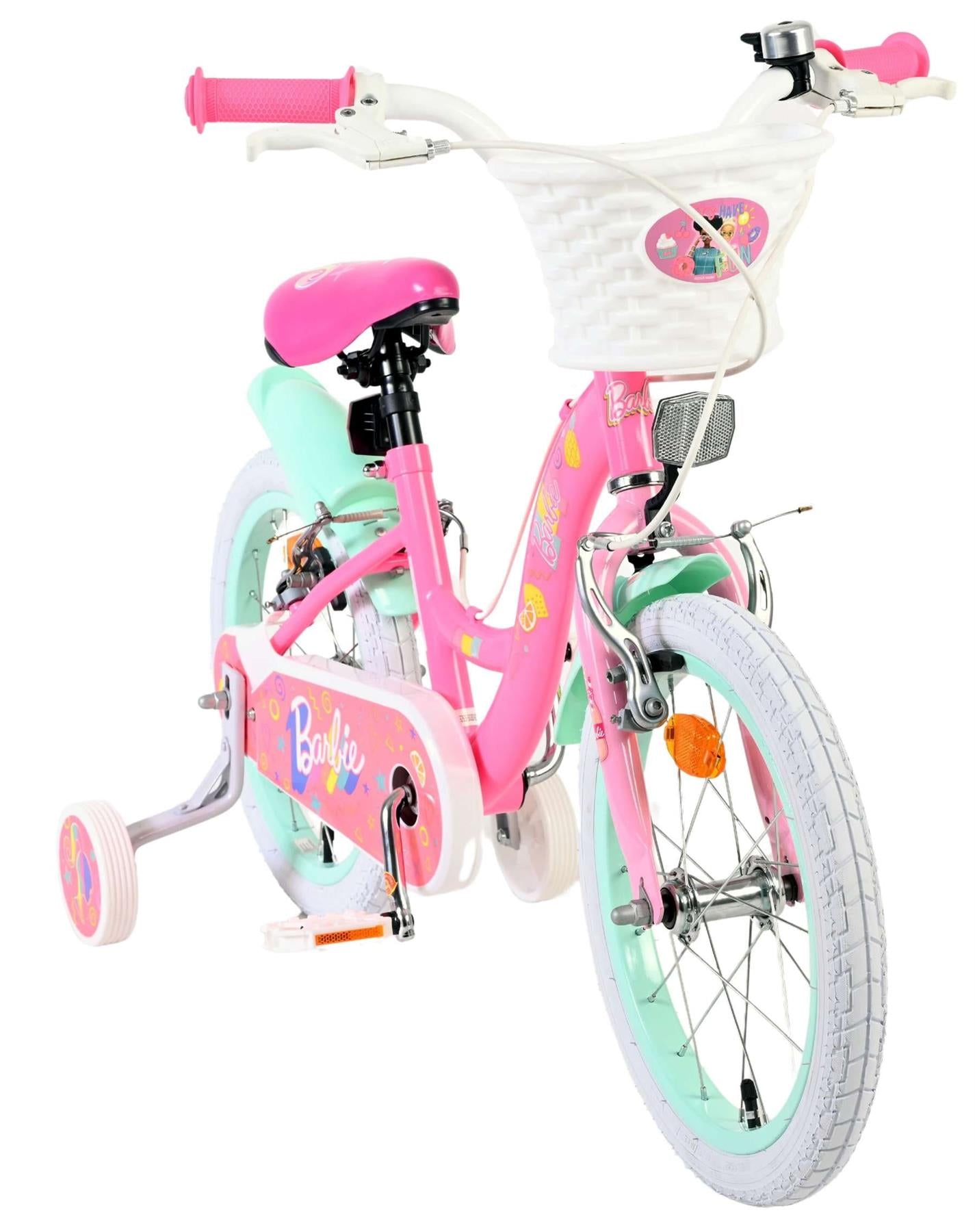 Barbie Children's 16 Inch Bike - Pink