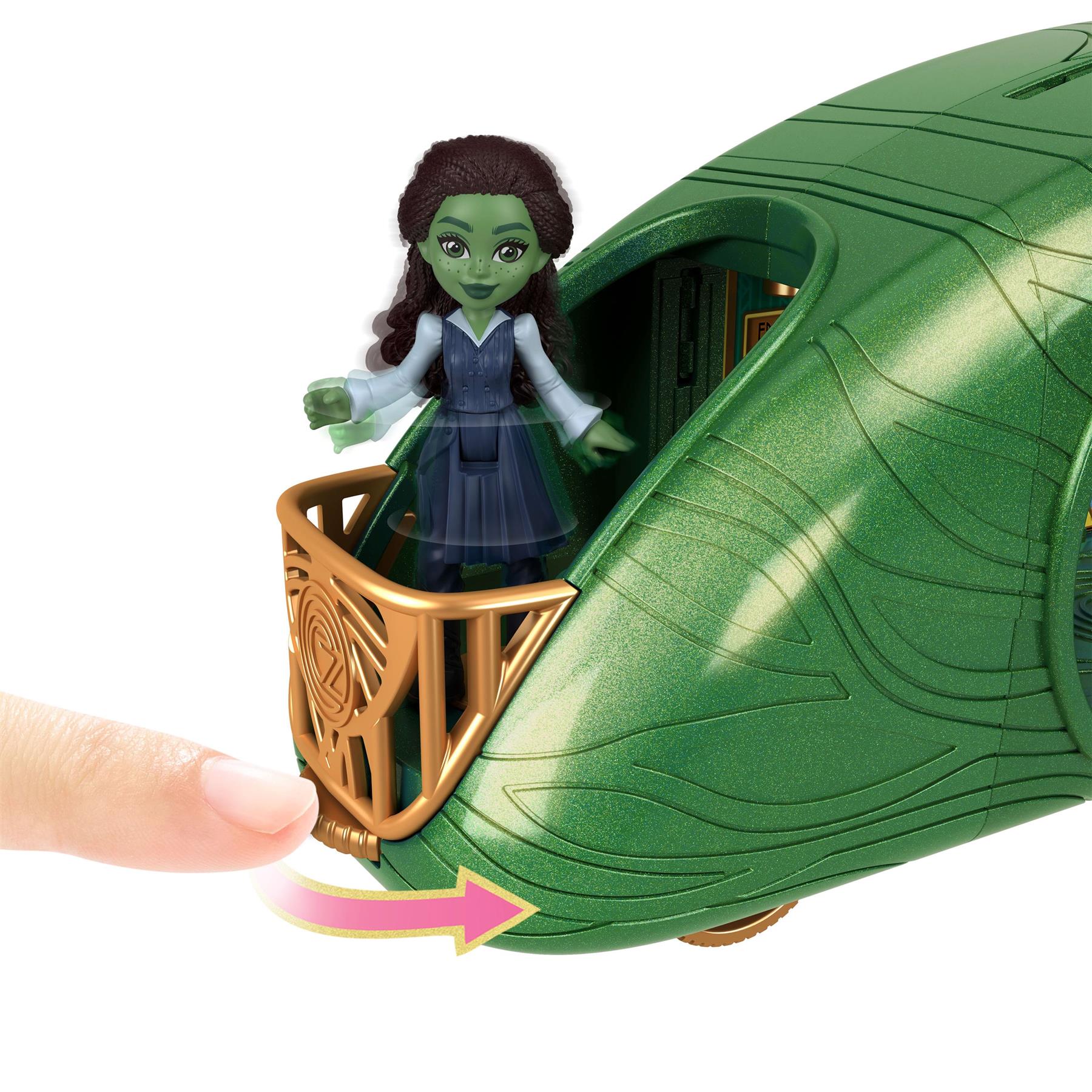 Wicked Emerald City Train Small Doll Playset