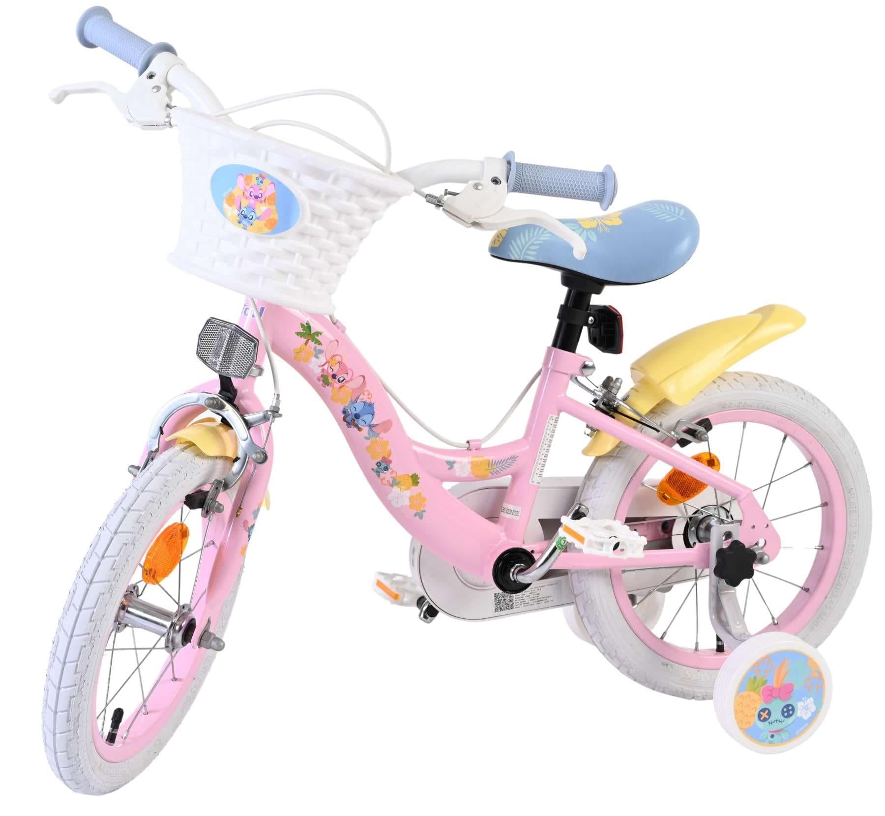 Disney Stitch Children's 14 Inch Bike - Pink