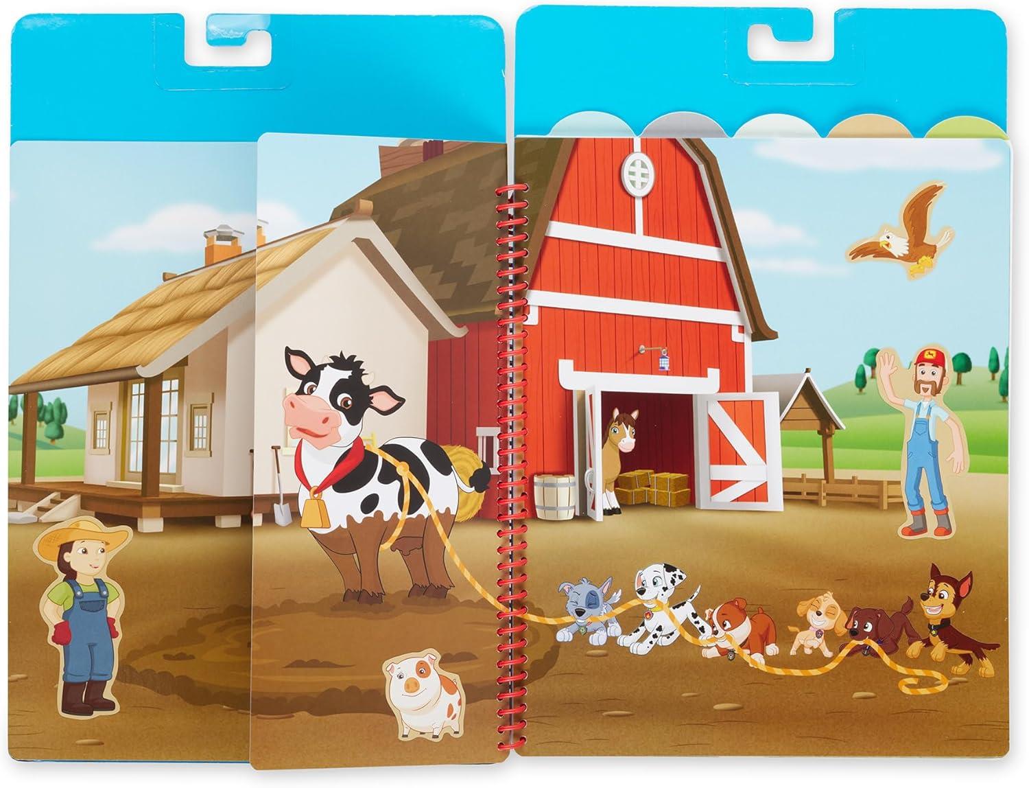 Melissa and Doug PAW Patrol Restickable Puffy Stickers  - Adventure Bay