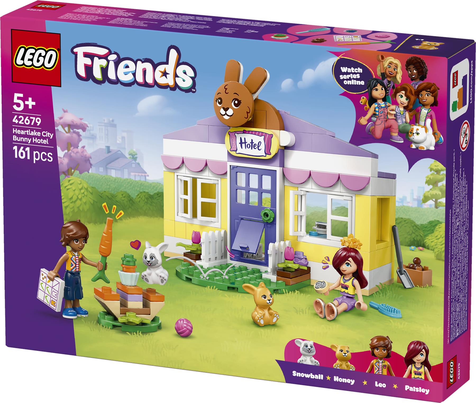 LEGO Friends Heartlake City Bunny Hotel Toy 42679