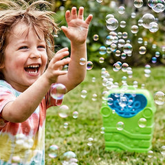 Venture Club Bubble Machine with 32OZ Bubbles - Green