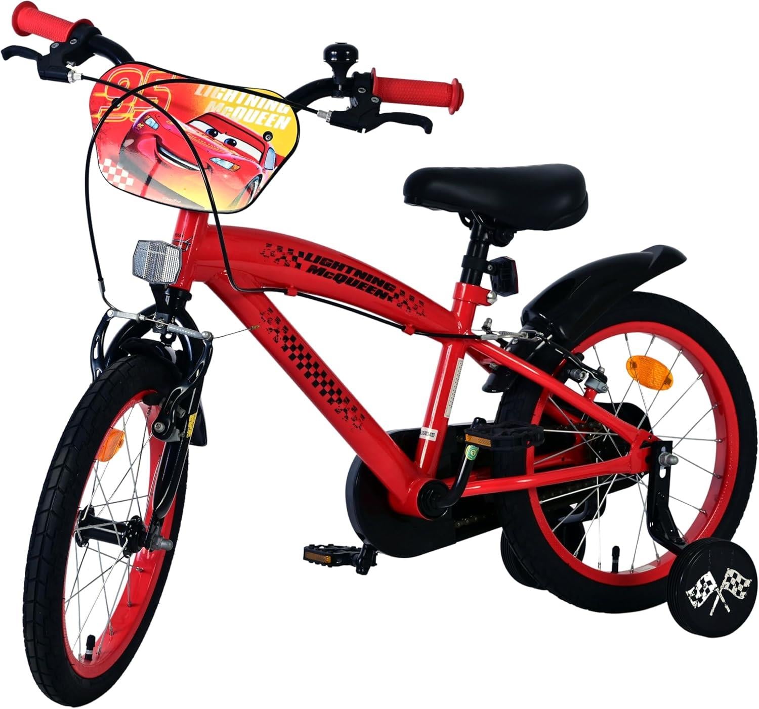 Disney Cars 16 Inch Bike - Red