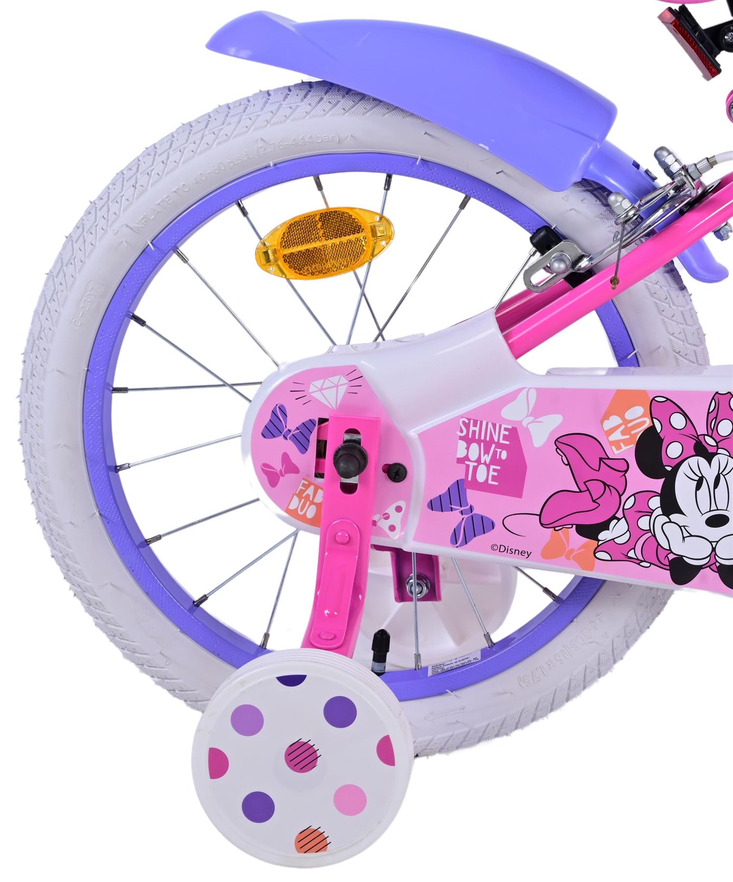 Disney Minnie Children's 16 Inch Bike - Pink