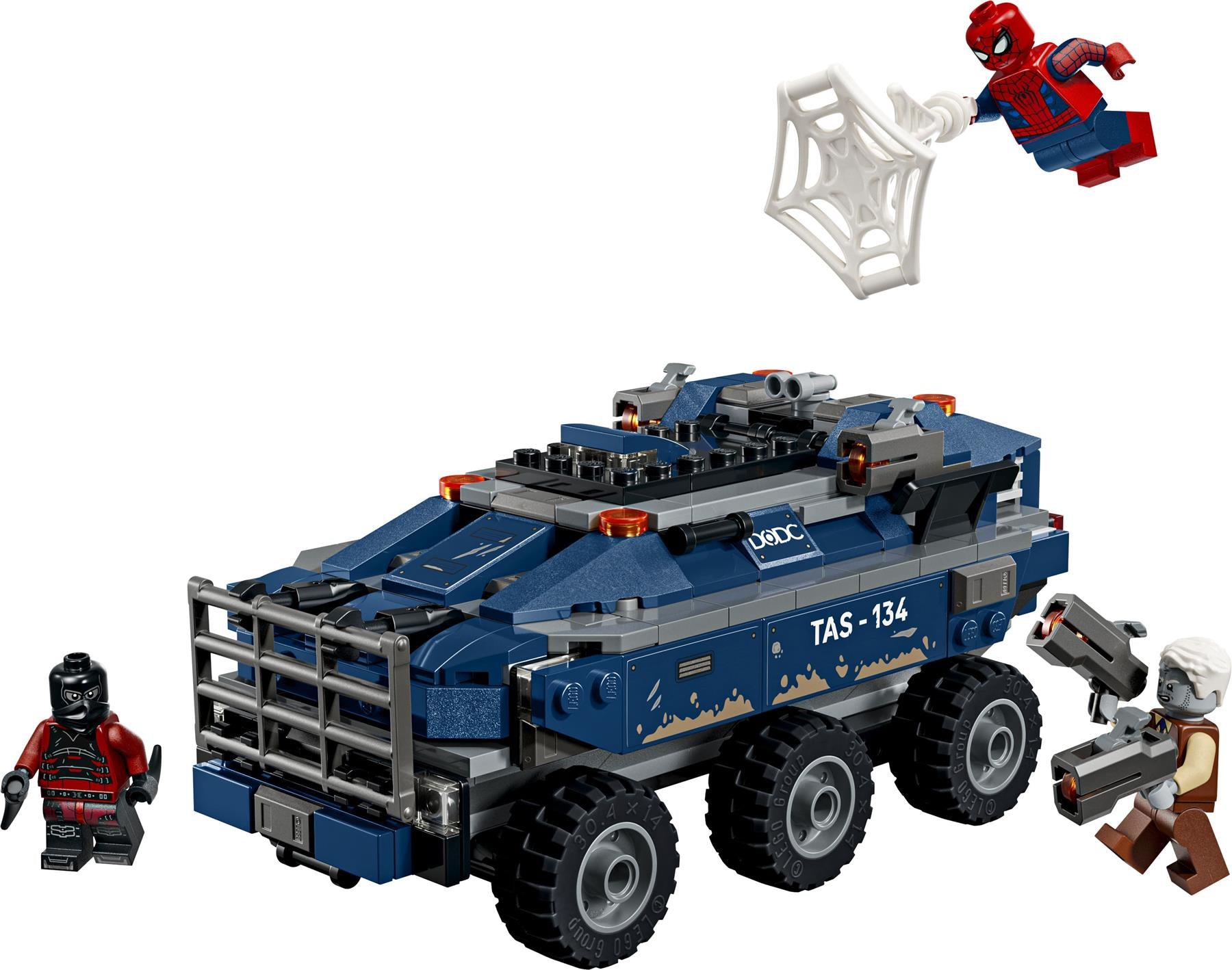 LEGO Marvel Spider-Man Prison Transport Chase 76349