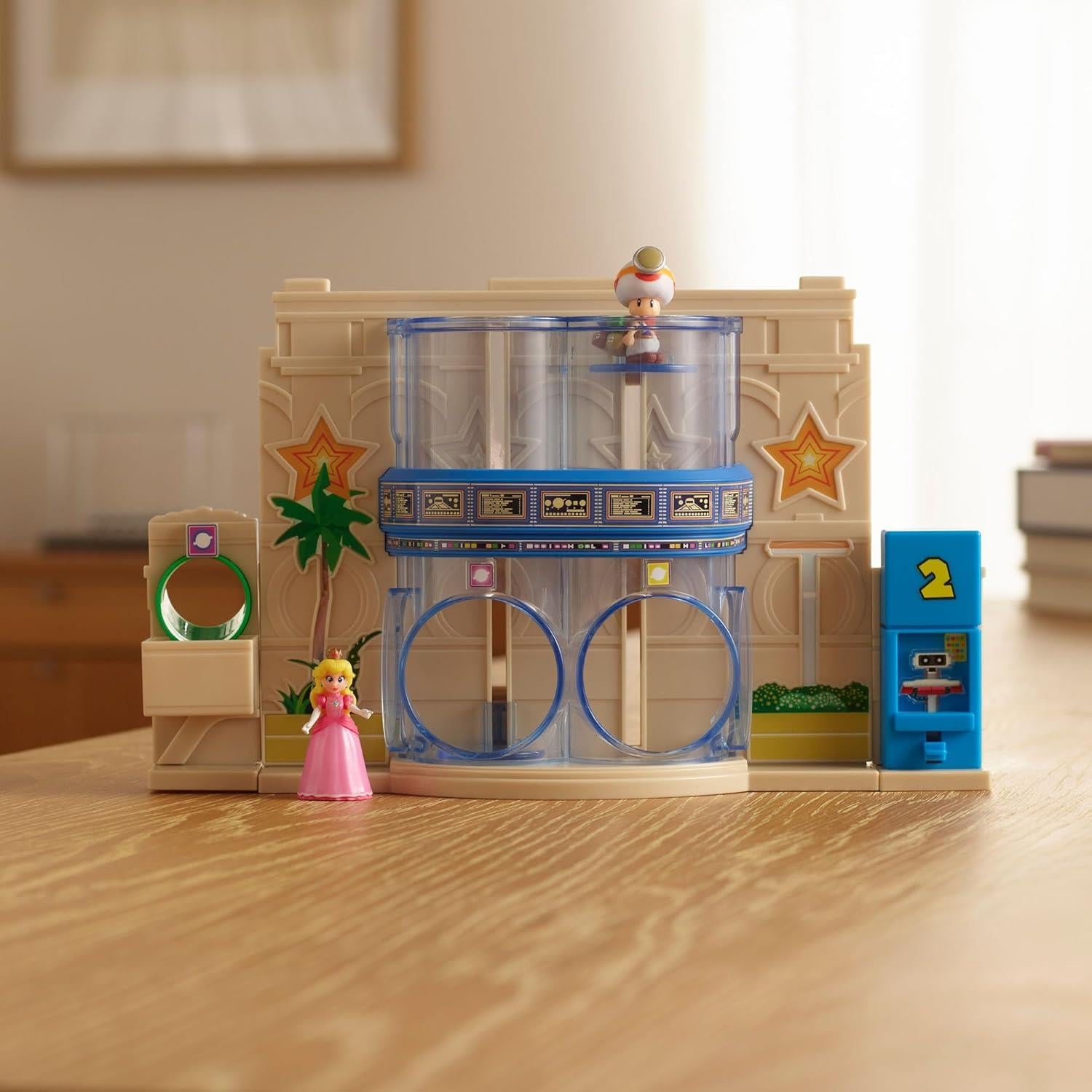 Super Mario Galaxy Movie Galaxy Gateway Diorama Playset