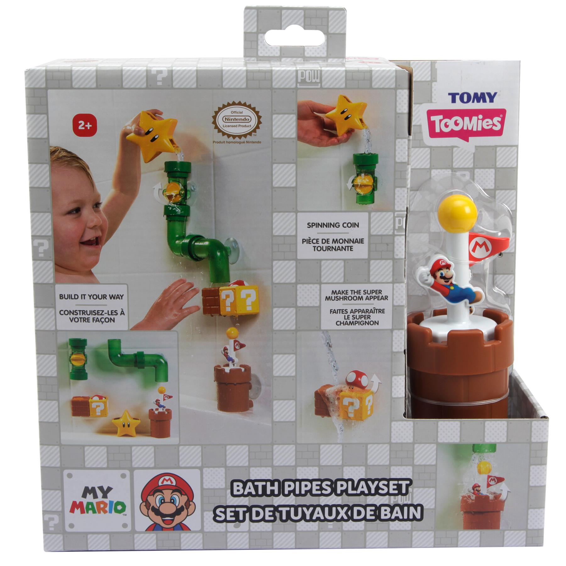 Tomy Toomies Super Mario My Mario Pipes Bath Toy