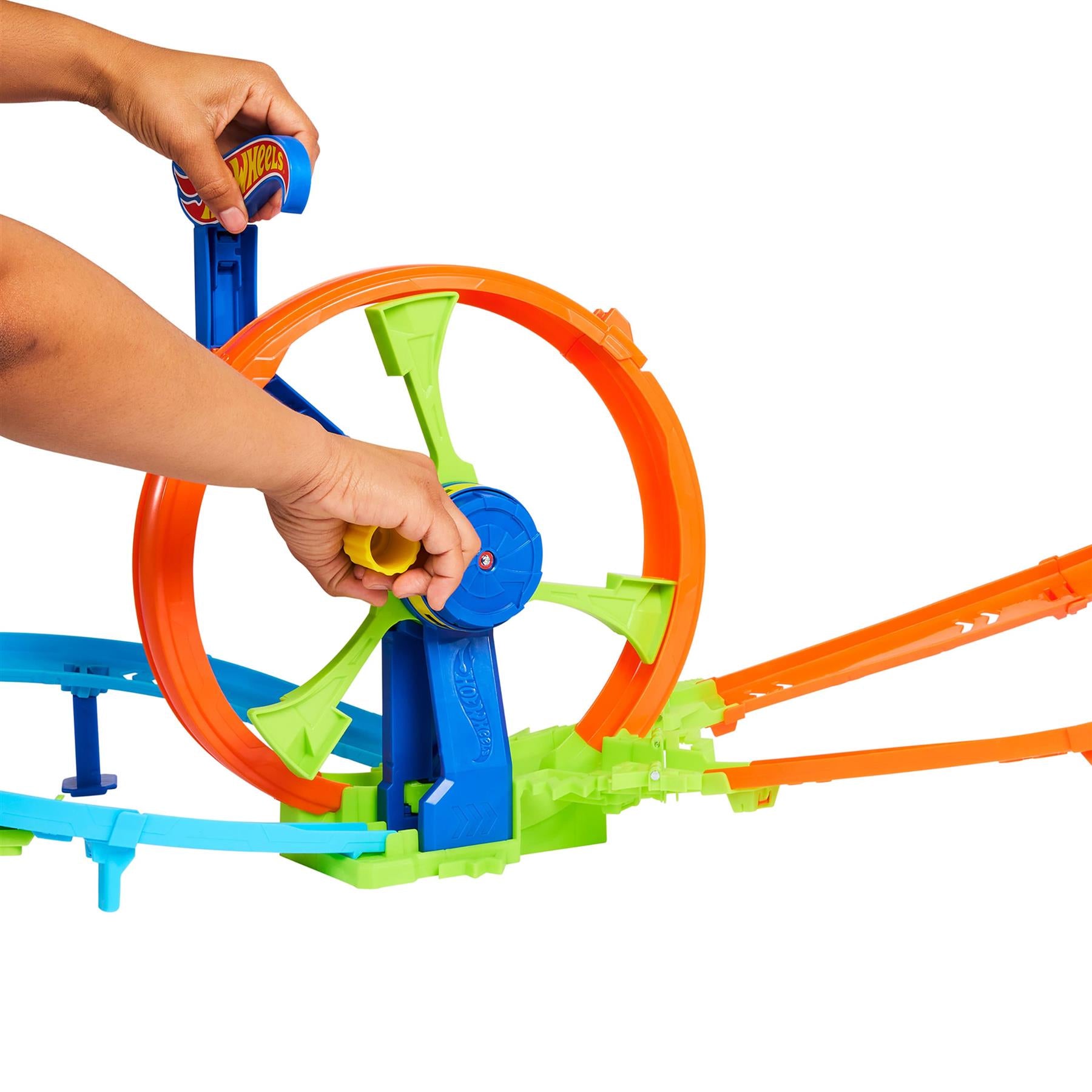 Hot Wheels Rapid Launch and Loop Playset