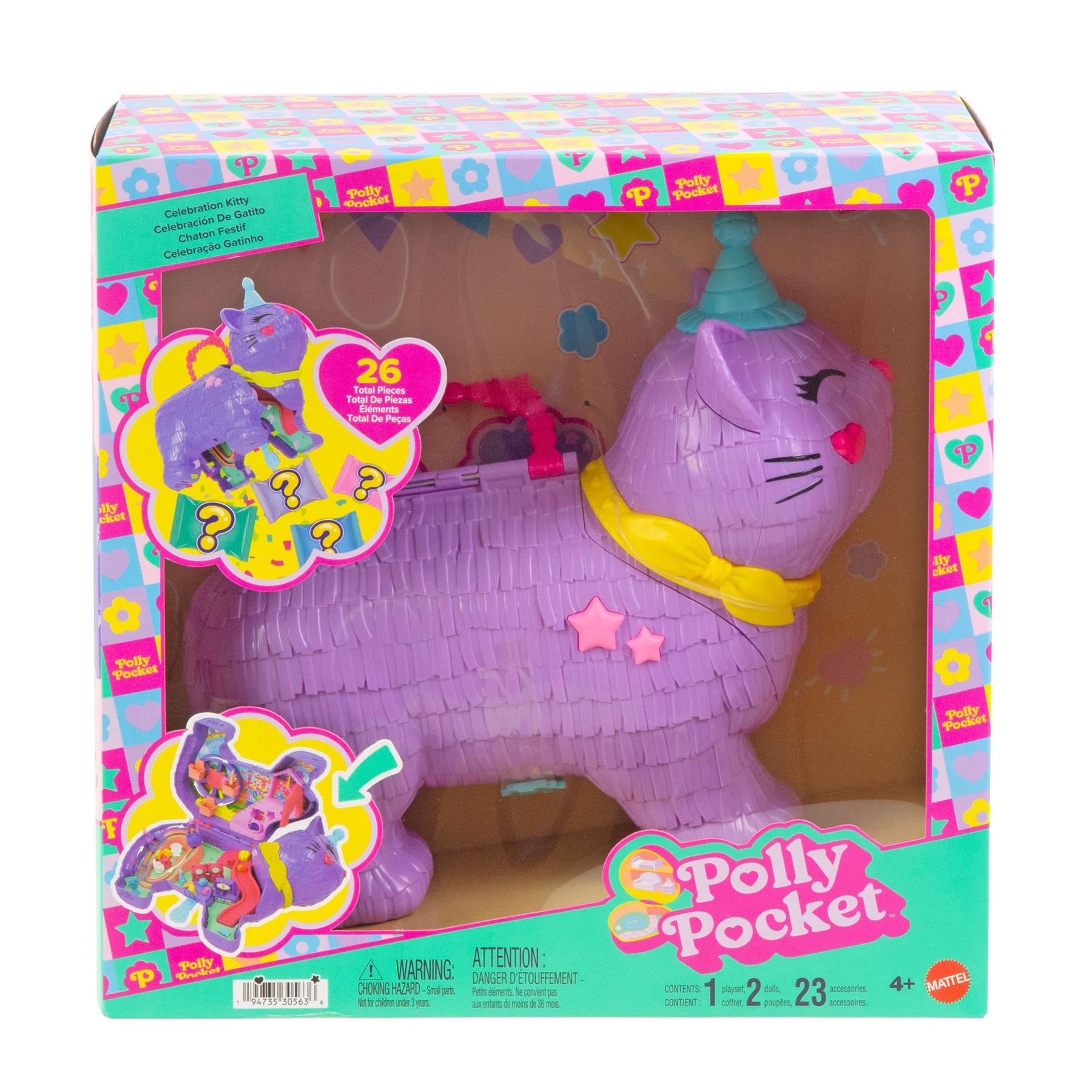 Polly Pocket Celebration Kitty Playset