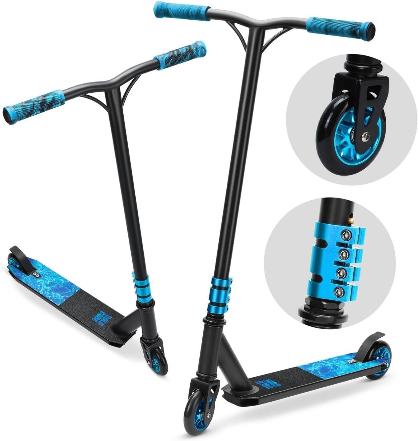 Boldcube Deluxe Stunt Scooter - Light Water