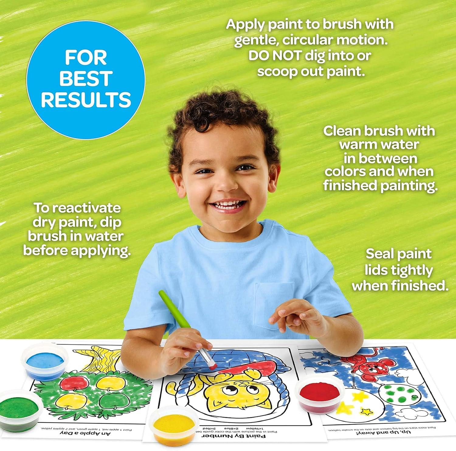 Crayola Spill Proof Washable Paint Set