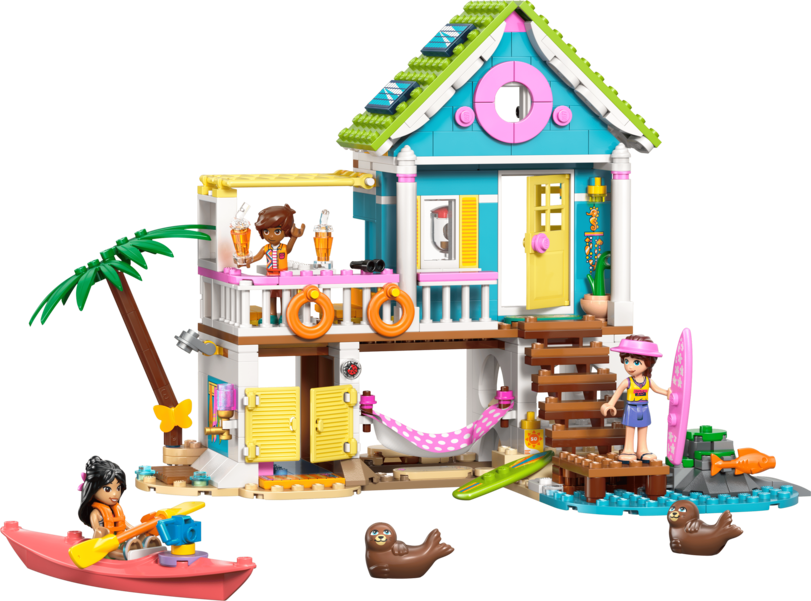 LEGO Friends Beach House with Seals Toy 42699