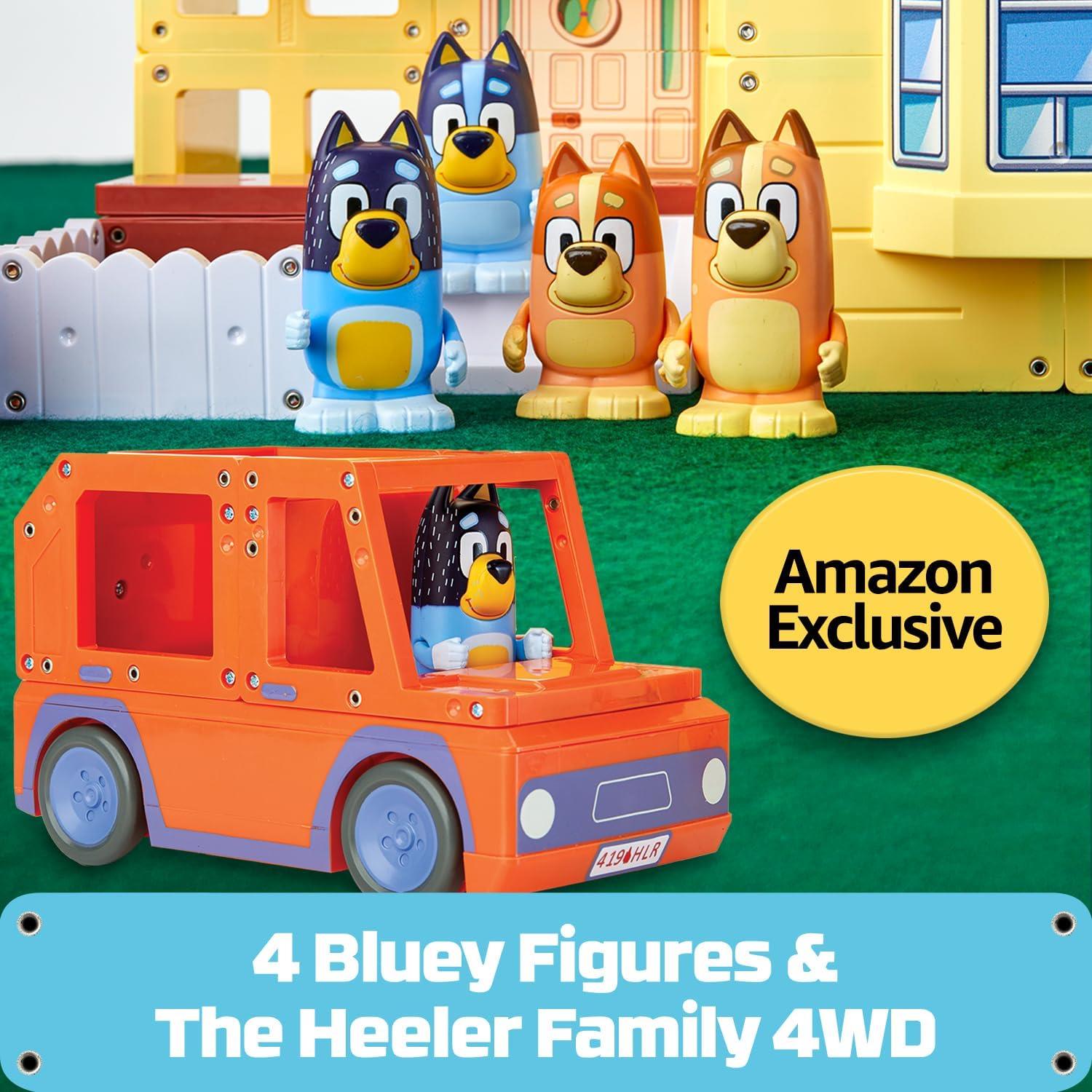 Bluey Tile Town House & Car Exclusive Set