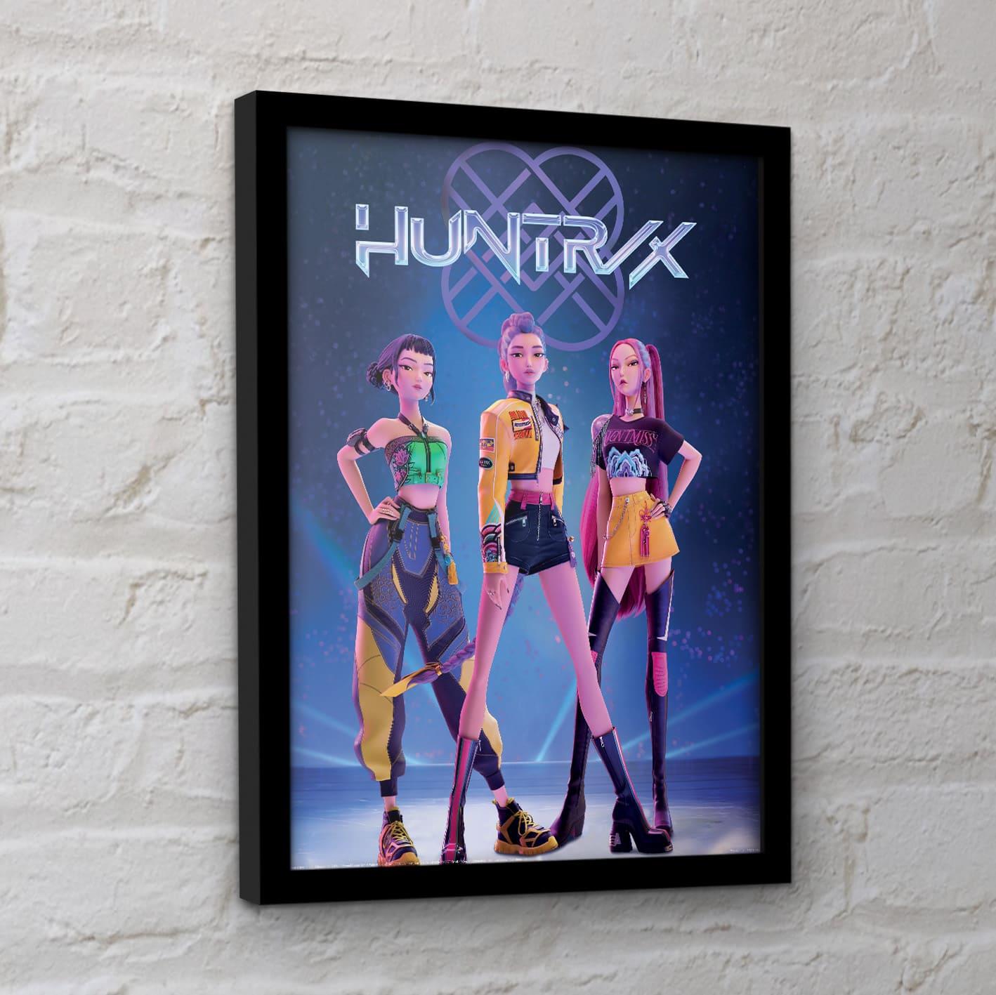 K-POP Demon Hunters Huntrix Framed Collector Print
