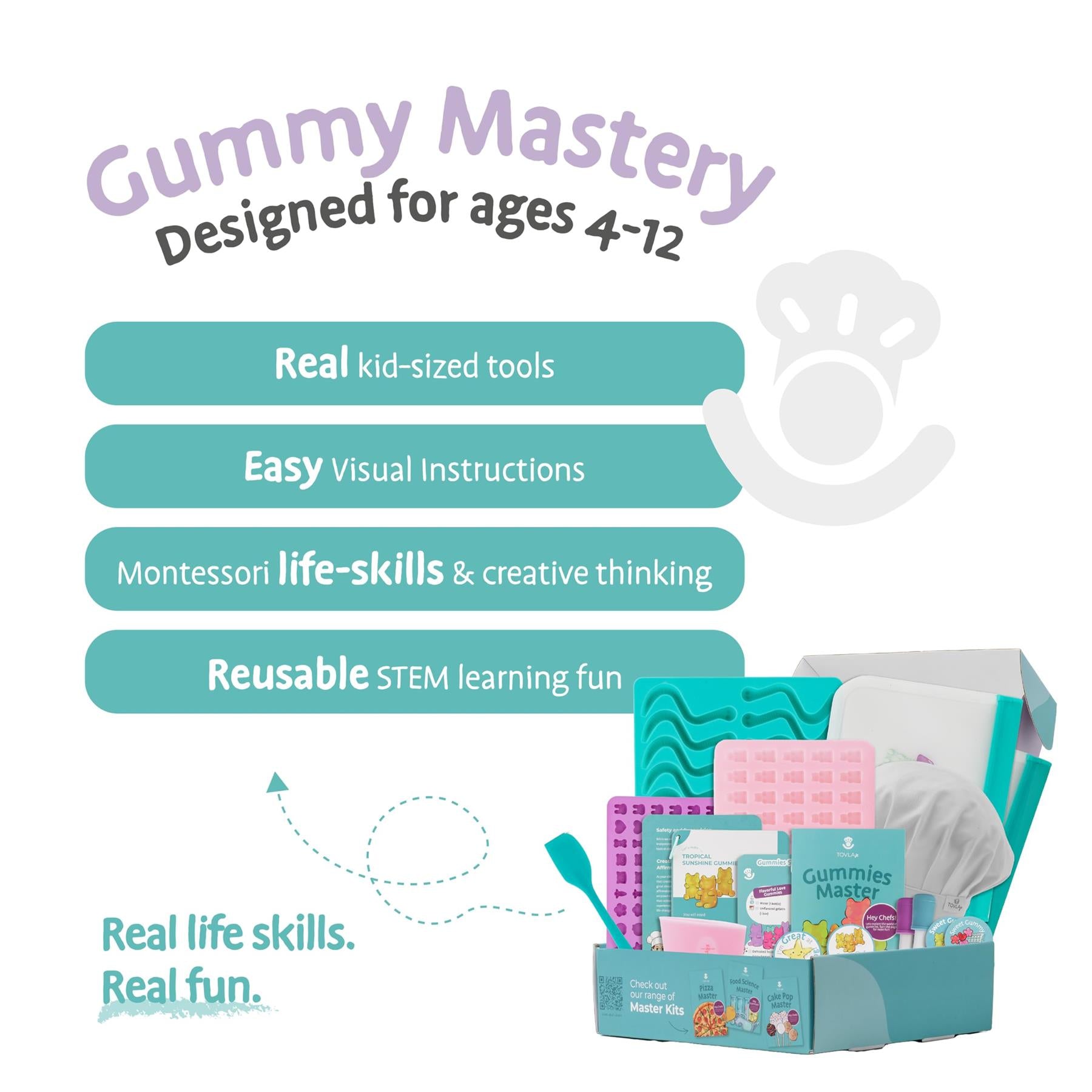 Tovla Jr. Montessori Ultimate Gummy Making Kit