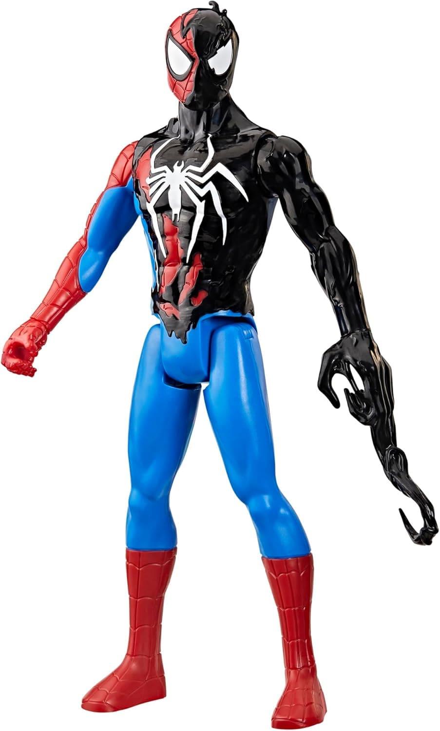 Marvel Spider-Man VenomVersus Titan Hero Series Spider-Man Action Figure