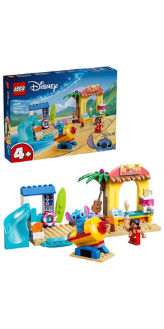 LEGO Disney Beach Fun with Lilo & Stitch 43280