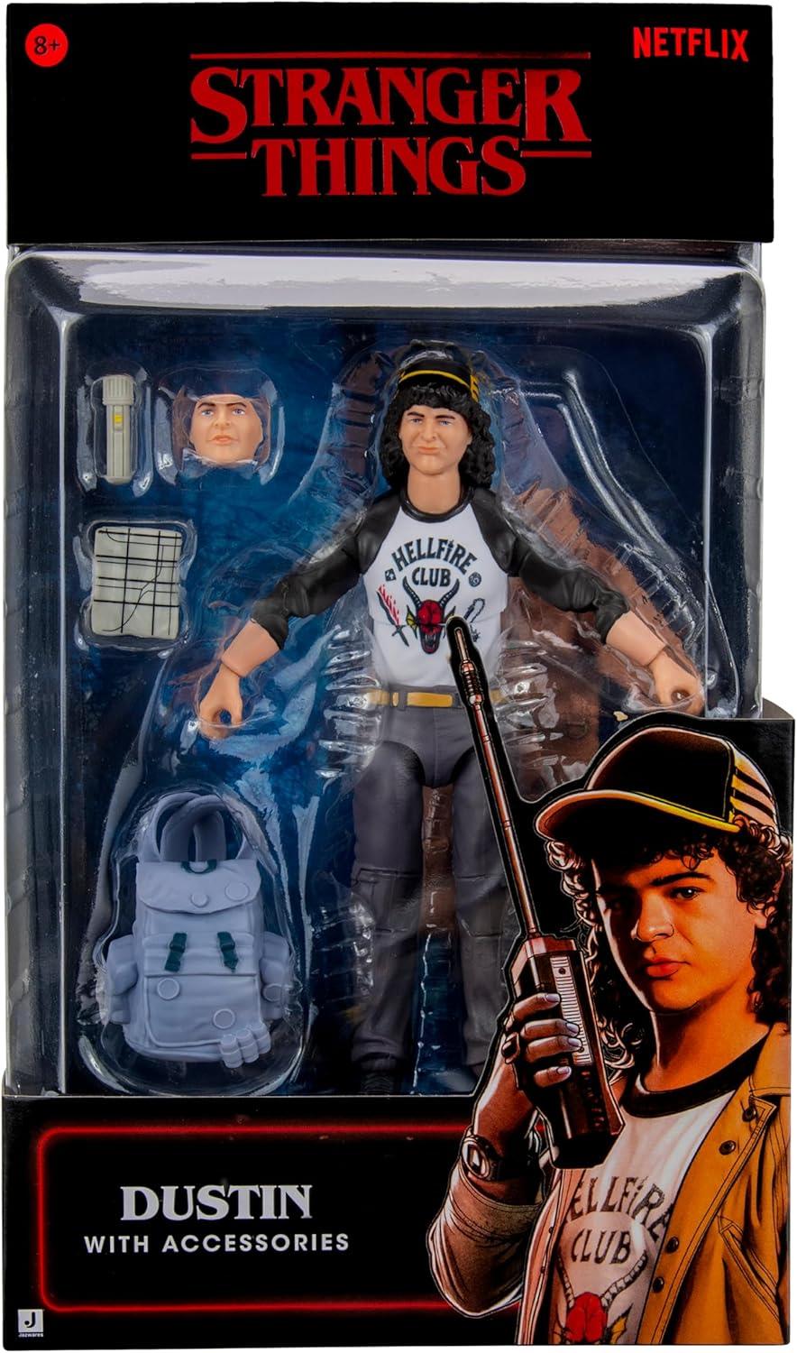 Stranger Things 6" Upside Down Collector Figure Assortment - Dustin
