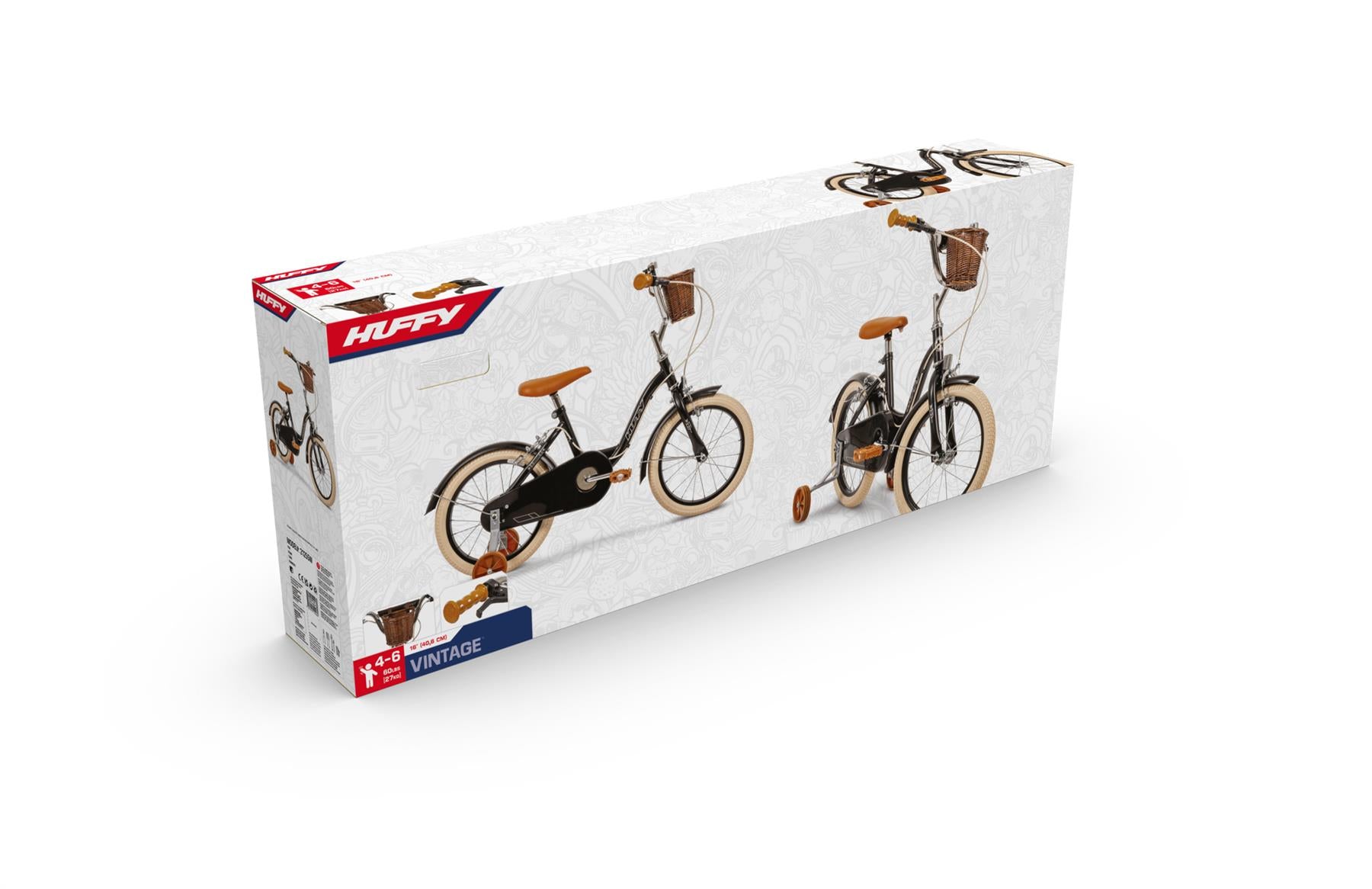 Huffy Vintage 12 Inch Bike - Burgundy Matte