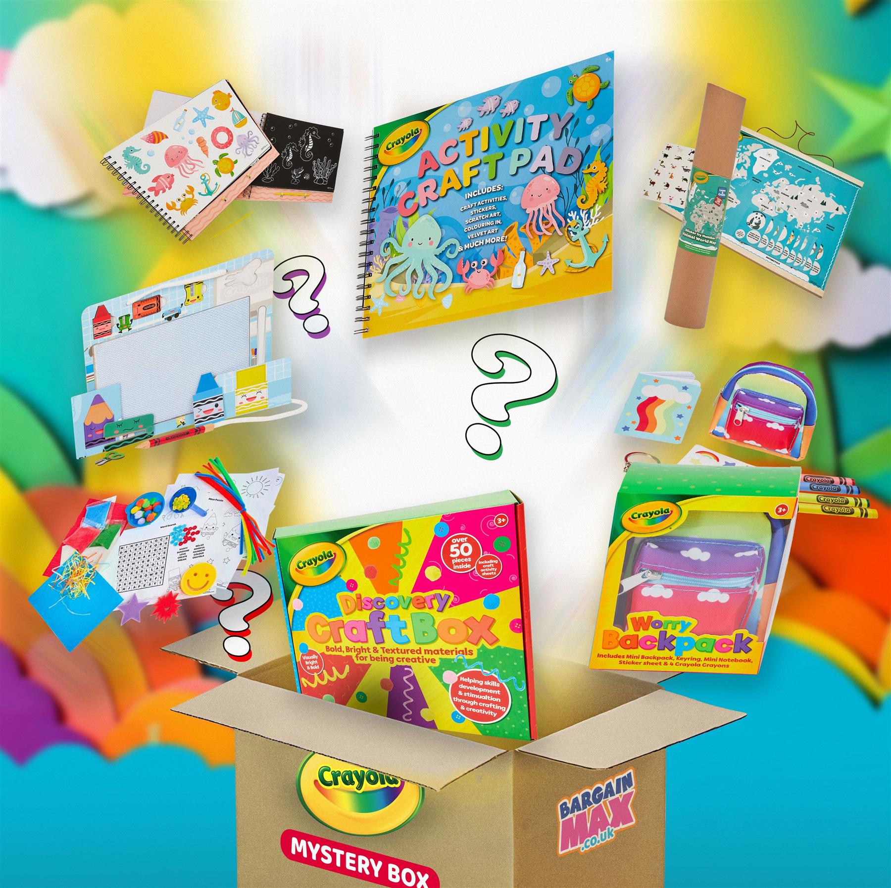Crayola Super Mega Mystery Box - 12 piece