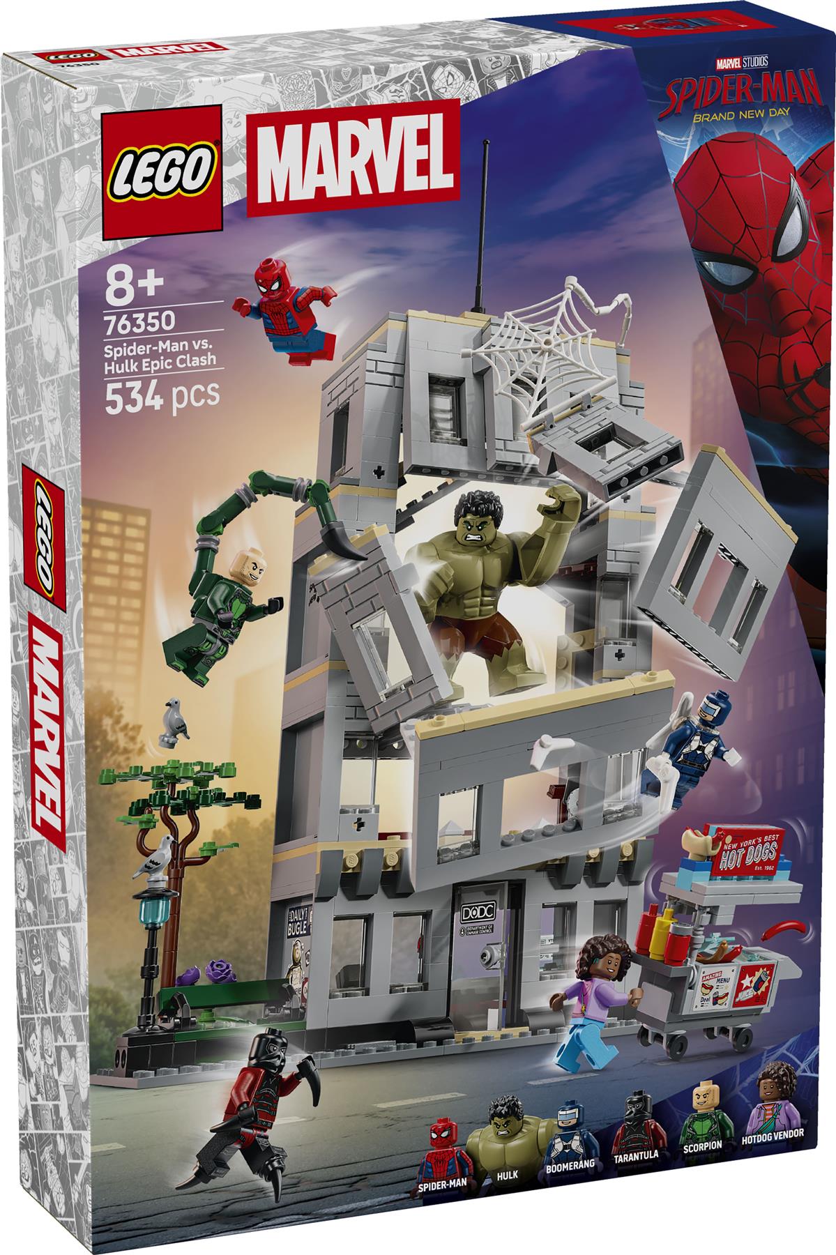 LEGO Marvel Spider-Man vs. Hulk Epic Clash 76350
