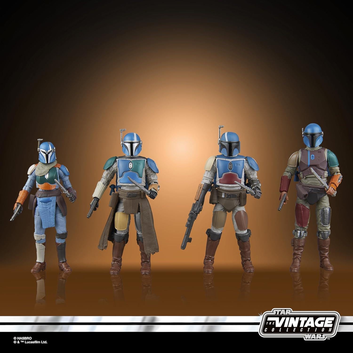 Star Wars The Vintage Collection Mandalorian 4 Pack Set - Shriek-Hawk