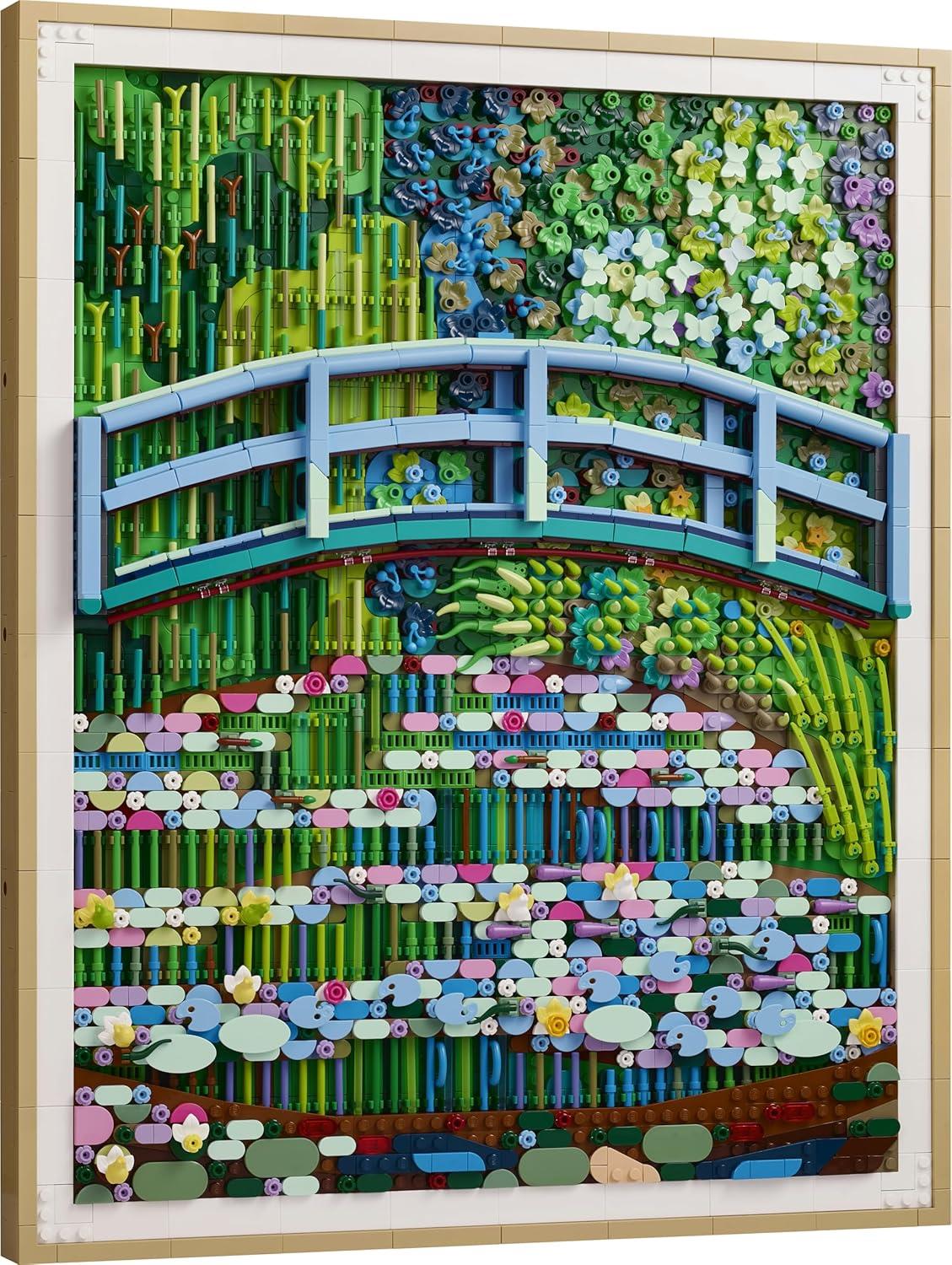 LEGO Art Claude Monet – Bridge over a Pond of Water Lilies 31220
