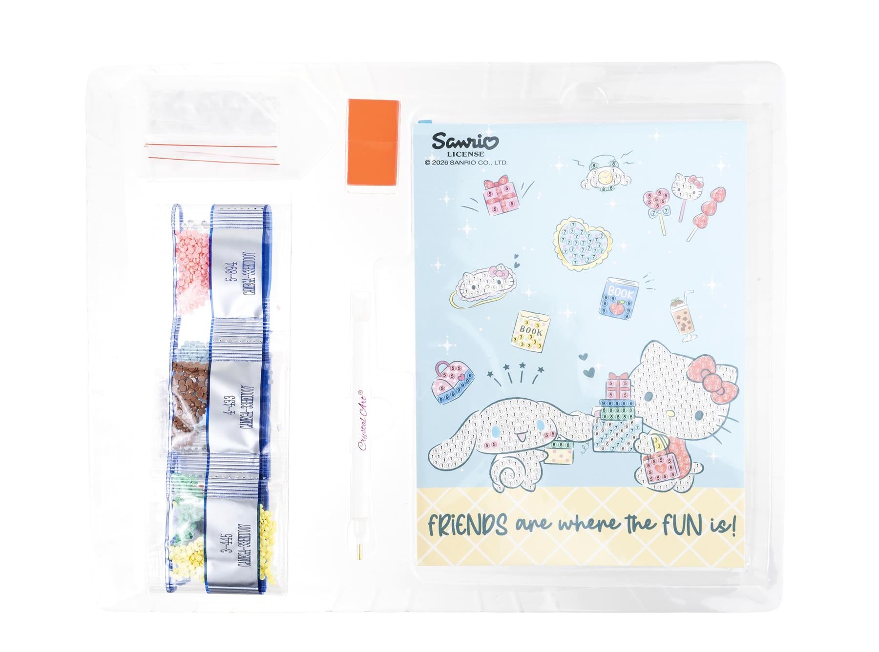 Hello Kitty and Friends Crystal Art Mega Activity Set