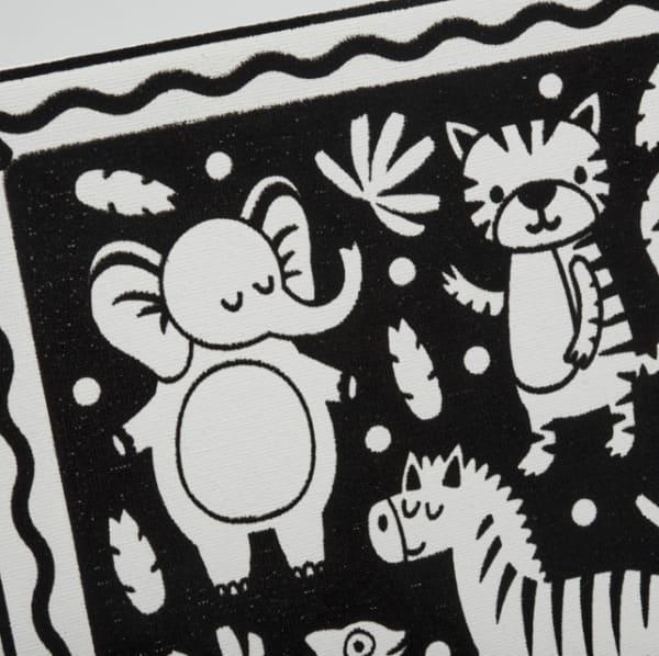 Crayola Velvet Colour Your Own Canvas 20x20cm - Jungle