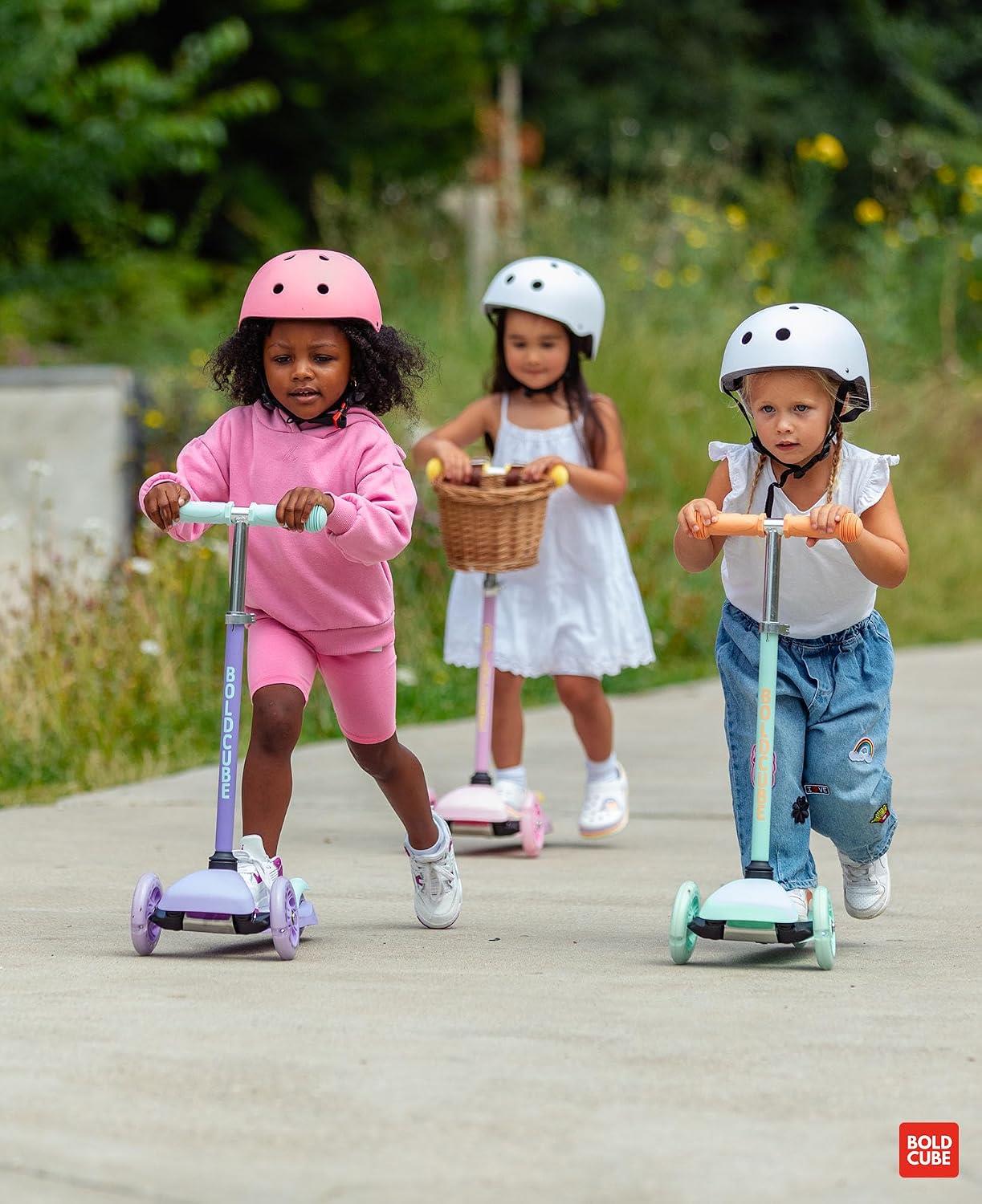 Boldcube Teeny 3 Wheel Scooter - Pink