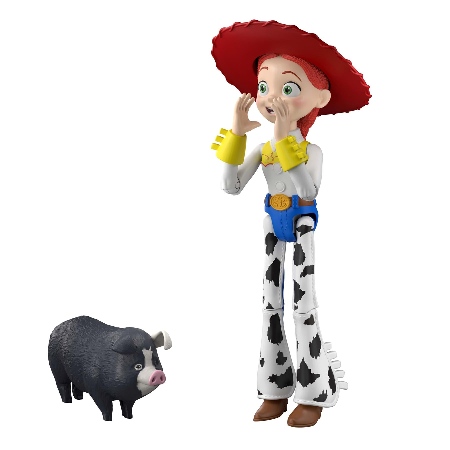 Disney Toy Story 5 Action Figure - Critter Talk Jessie & JD Pig
