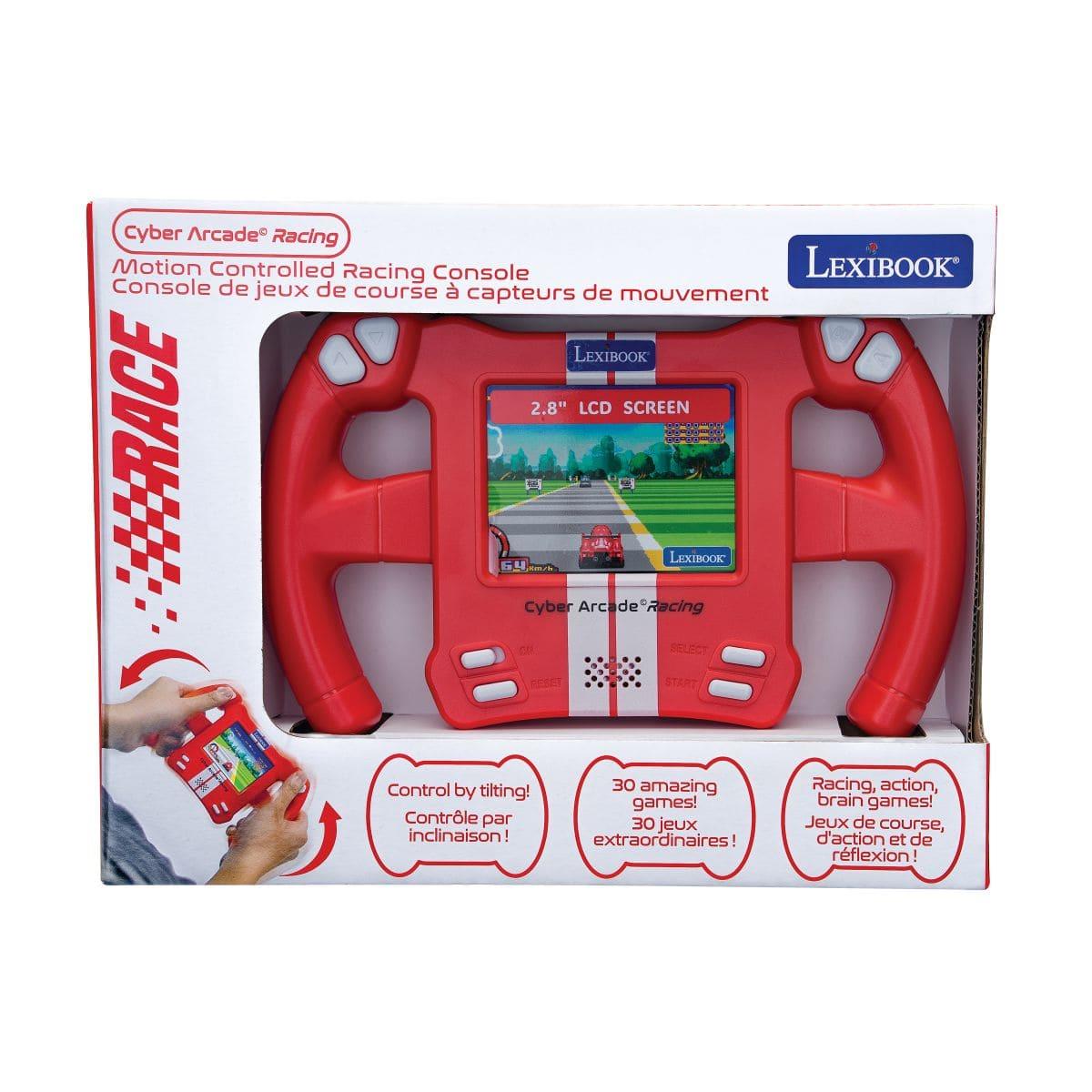 Lexibook Racing Game Console LCD Colour Screen
