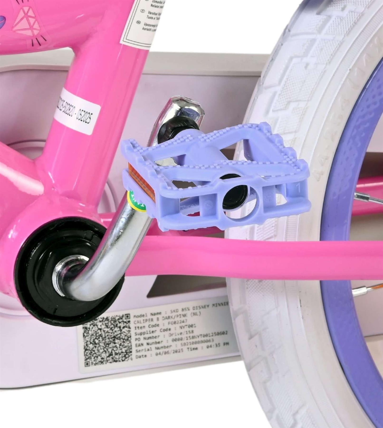 Disney Minnie Children's 14 Inch Bike - Pink