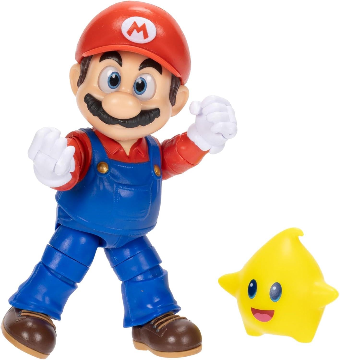 Super Mario Galaxy Movie 5 Inch Action Figure - Mario