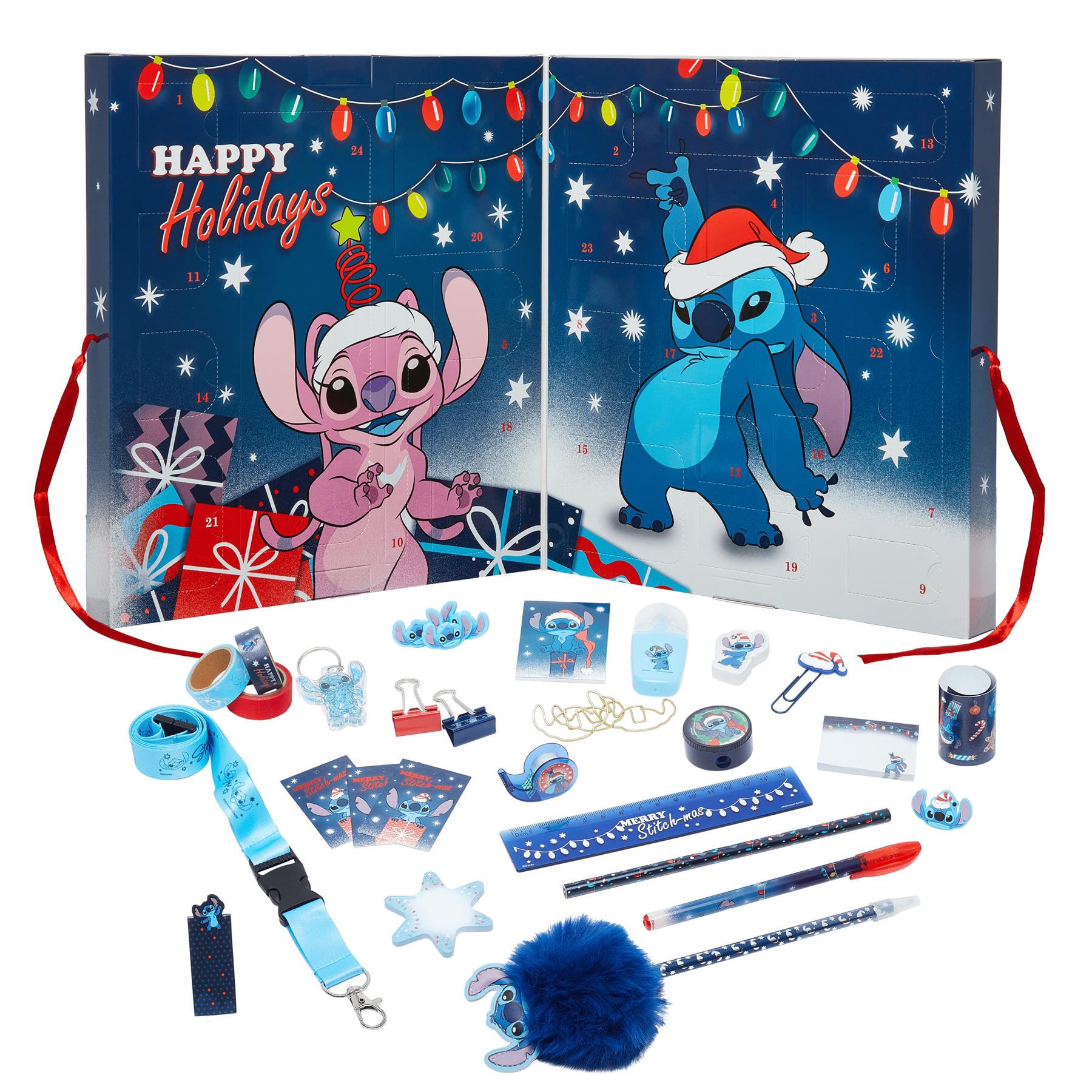 Disney Stich 24-Day Stationery Advent Calendar
