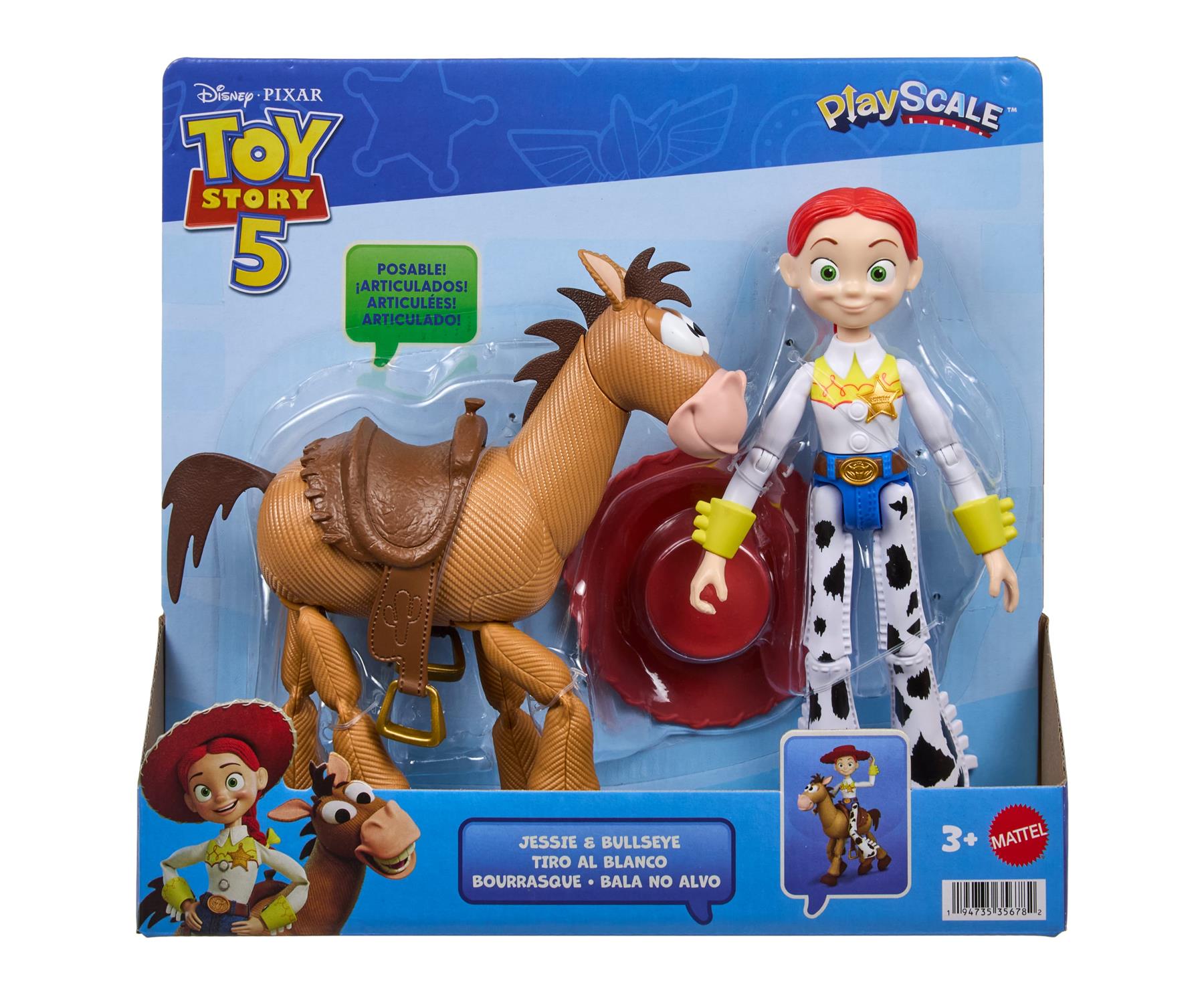 Disney Toy Story 5 Action Figure - Critter Talk Jessie & Bullseye
